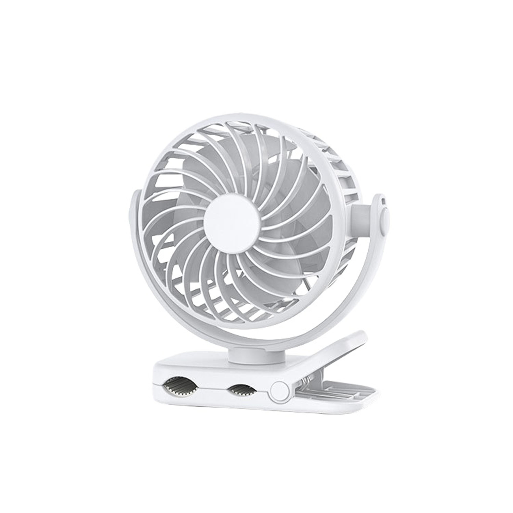 Mini Clip-On USB Rechargeable Fan 2
