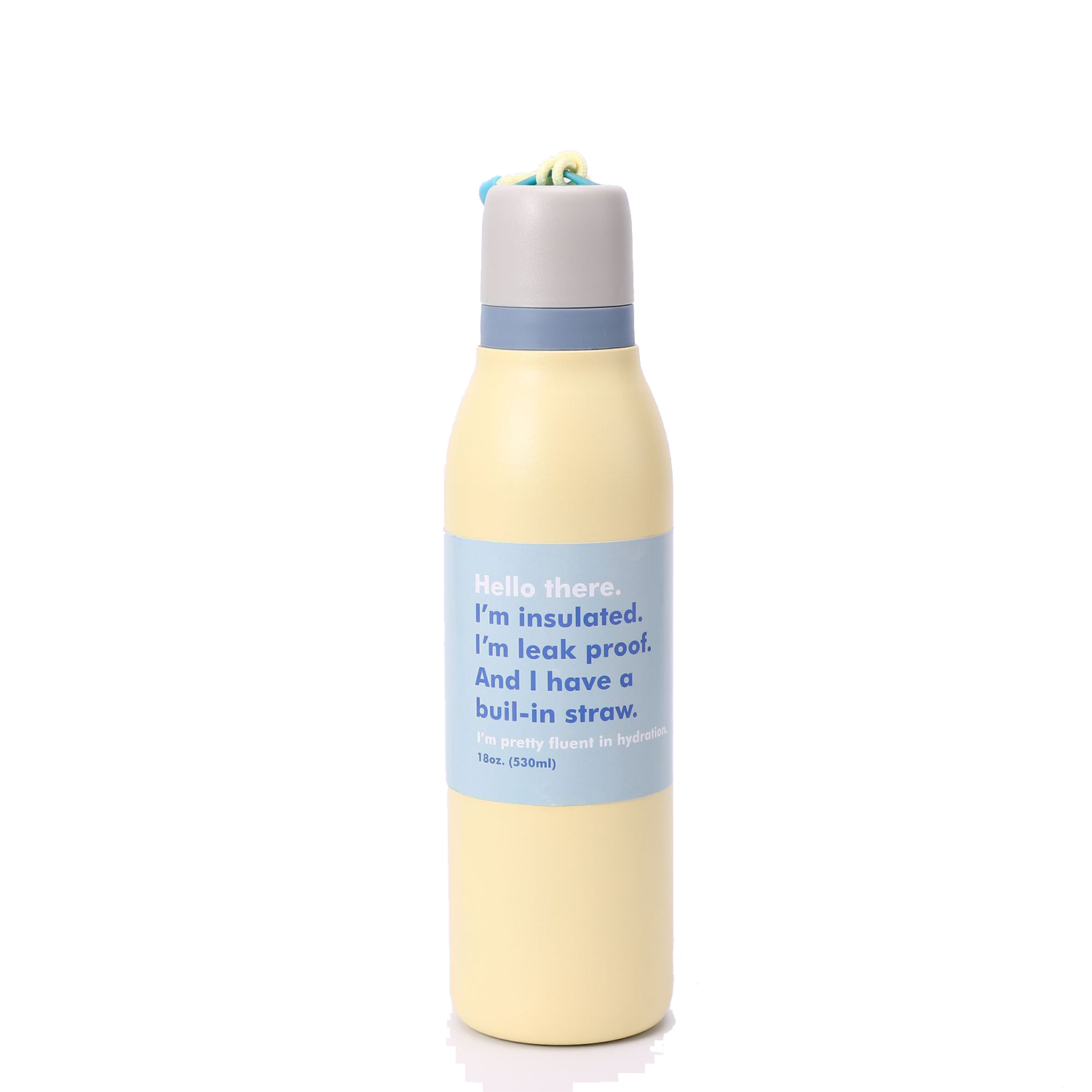 18oz Bowling Shaped Stainless Steel Insulated Sports Bottle 7