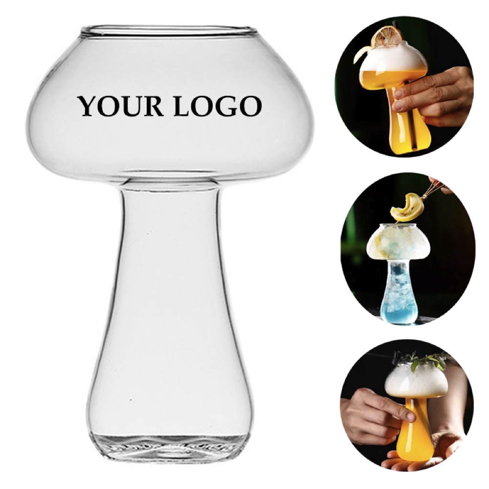 Mushroom Wine Glass Cocktail 4