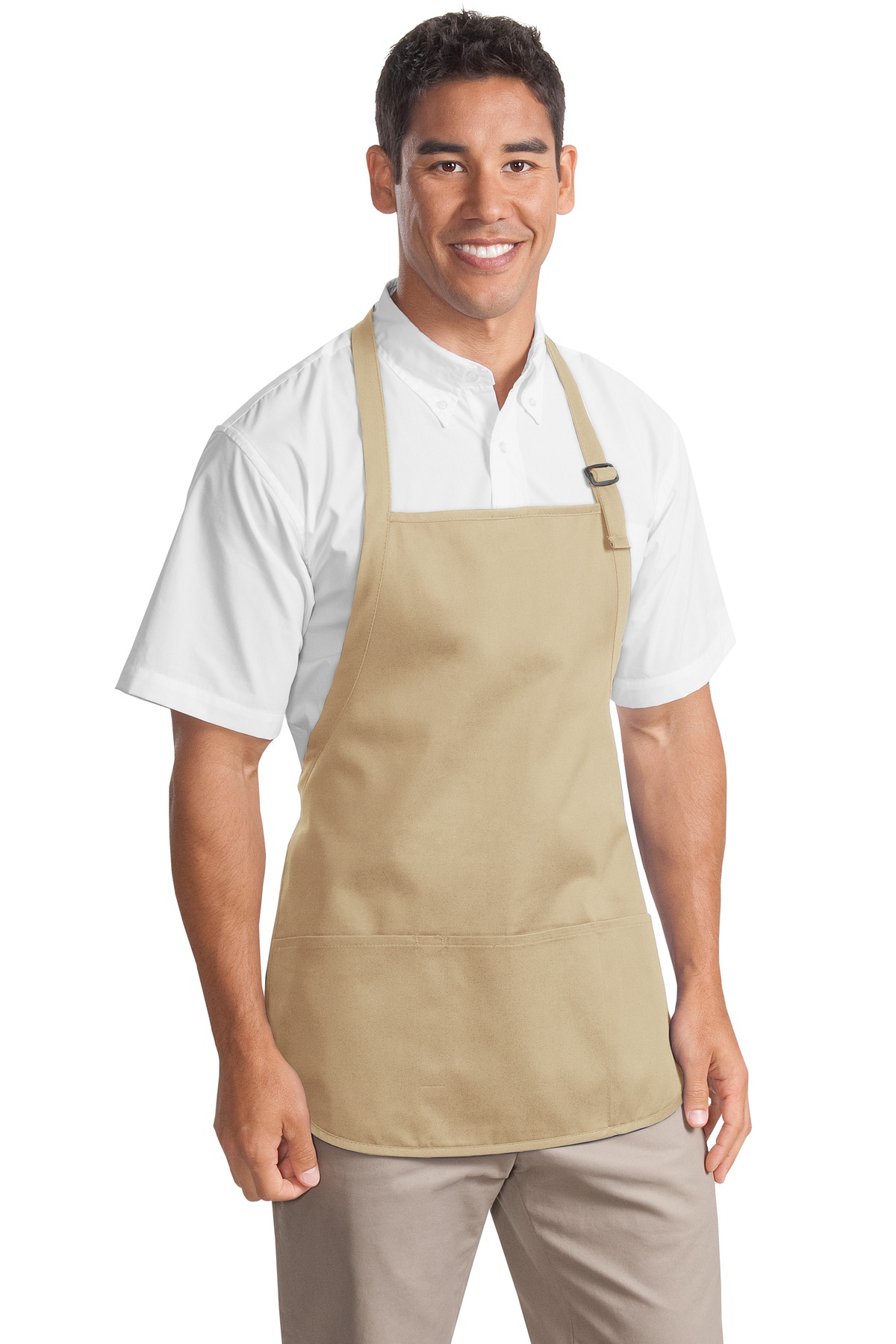 Port Authority Medium-Length Apron with Pouch Pockets. A510 13