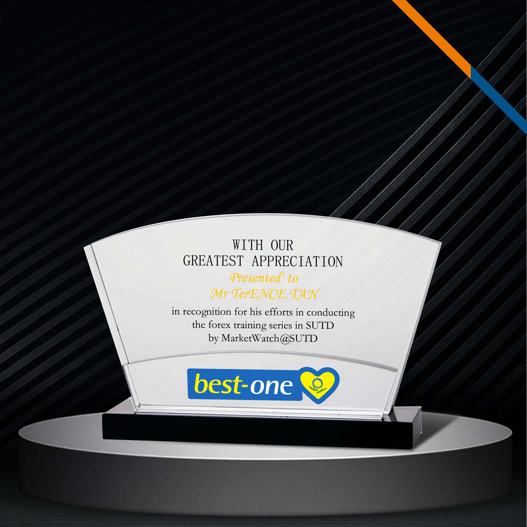 Laphx Crystal Award 4