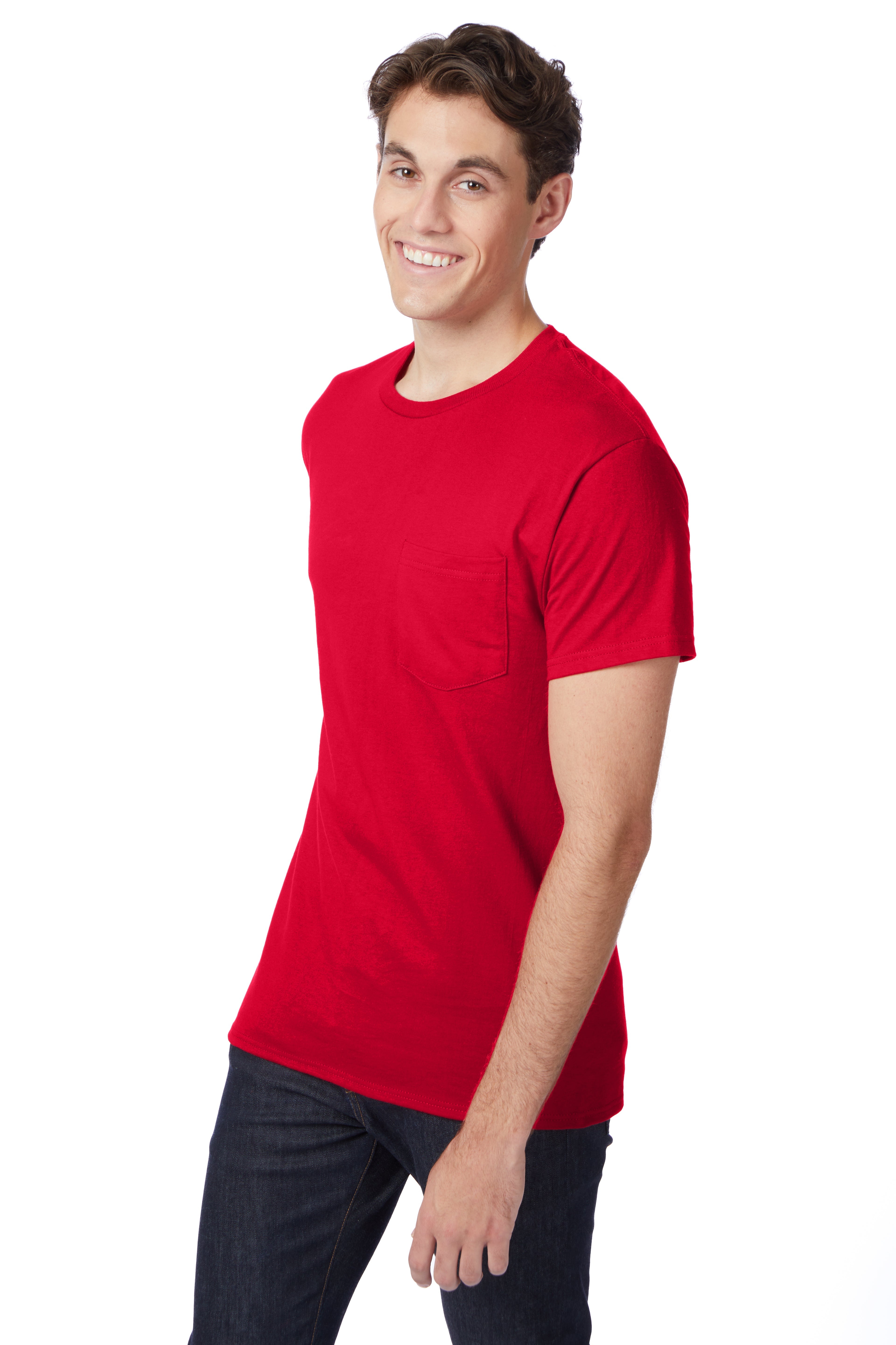 Hanes Authentic-T T-Shirt with Pocket 10