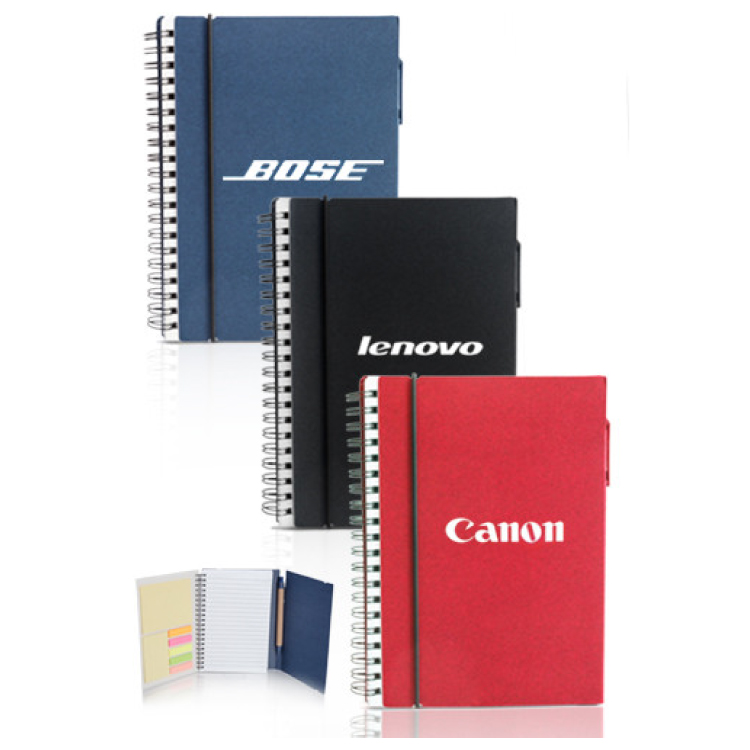 Spiral Notebook with Elastic Closure 3