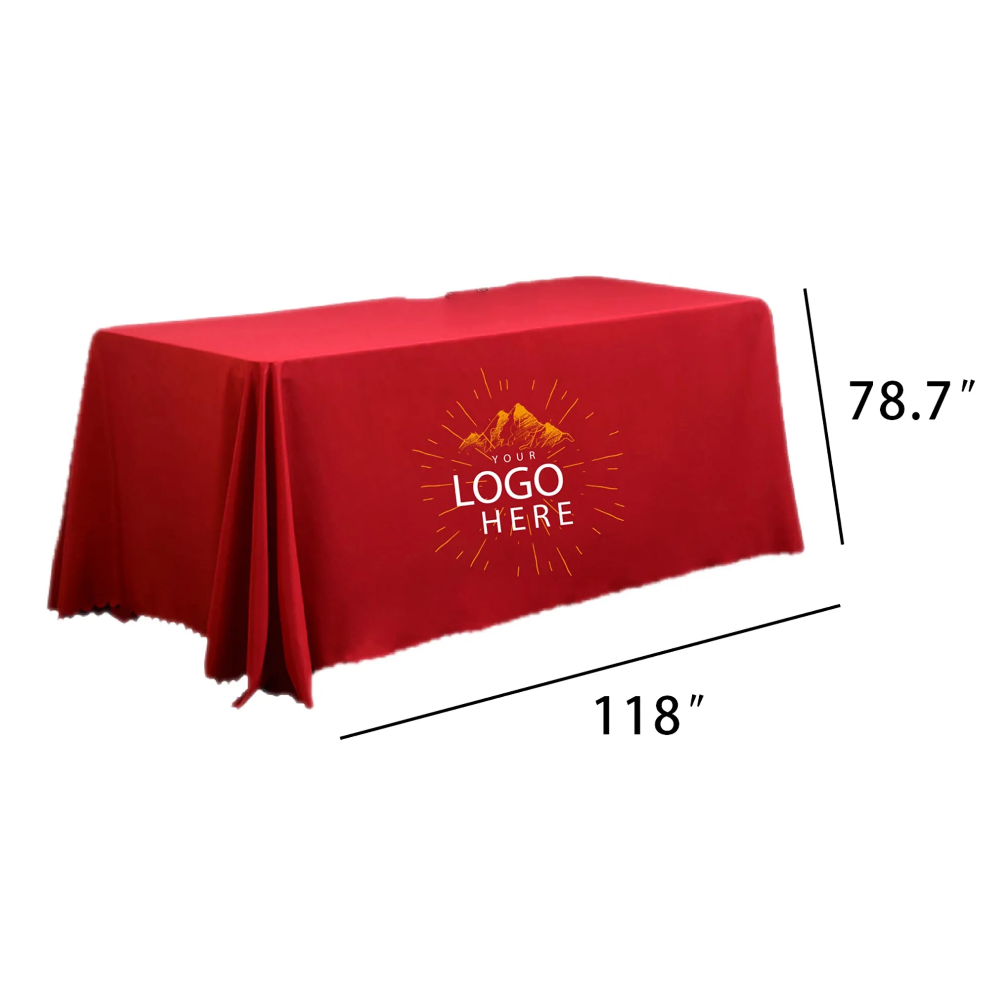 Full-Color 6Economy Table Throw 3