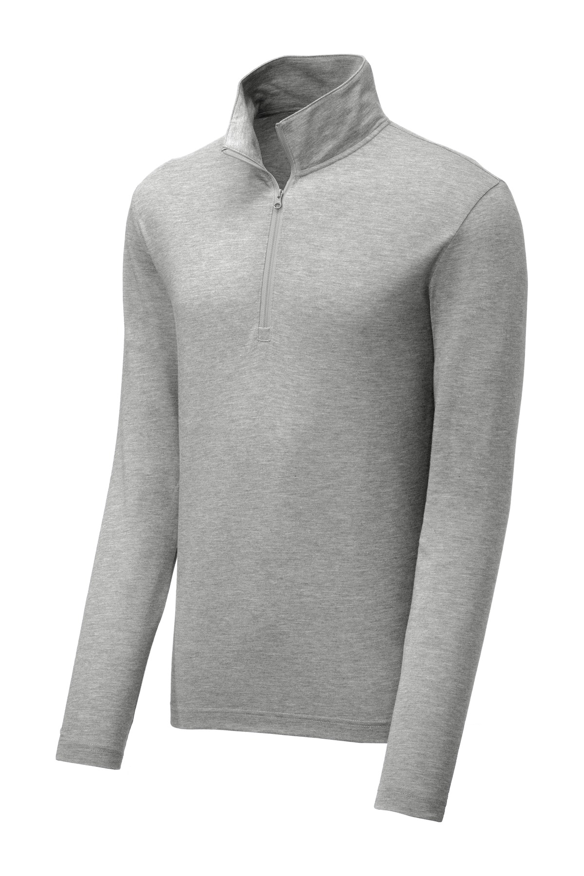Sport-Tek PosiCharge Tri-Blend Wicking 1/4-Zip Pullover. ST407, custom hoodie or sweatshirt with logo imprint 2