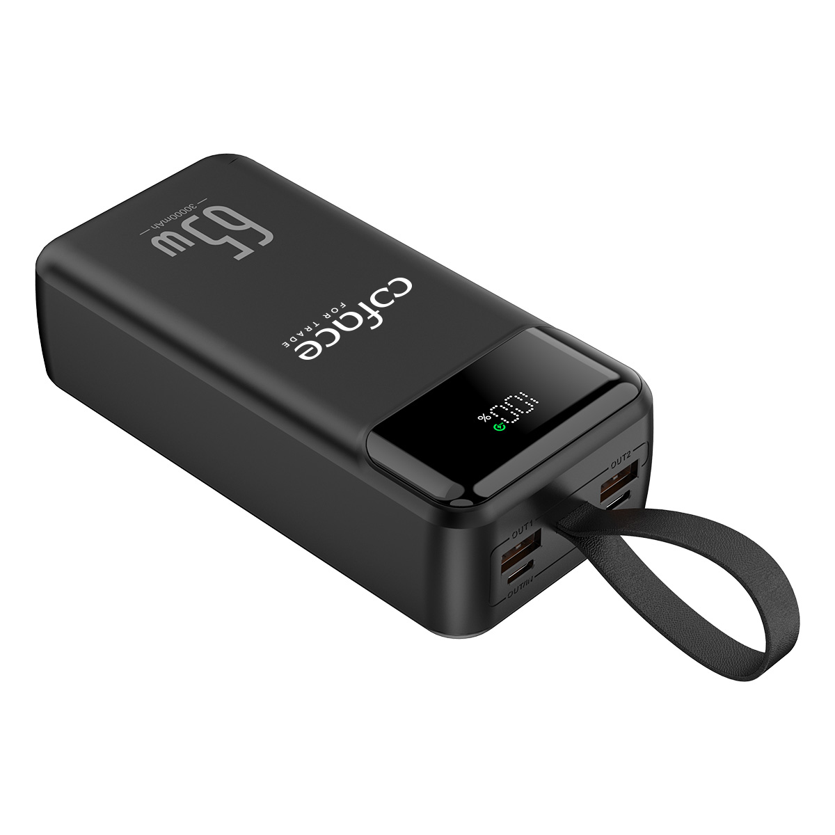 65W Laptop Power Bank - Portable 30000mAh Charger with USB-C PD Technology 7