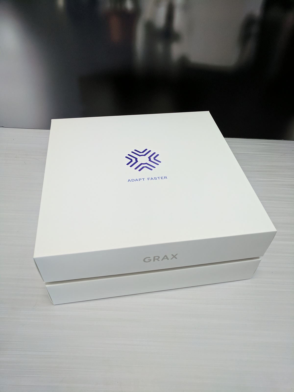 Custom Printed Full Color 2-Piece Soft Touch Luxury Gift Box - 6x6x2 15