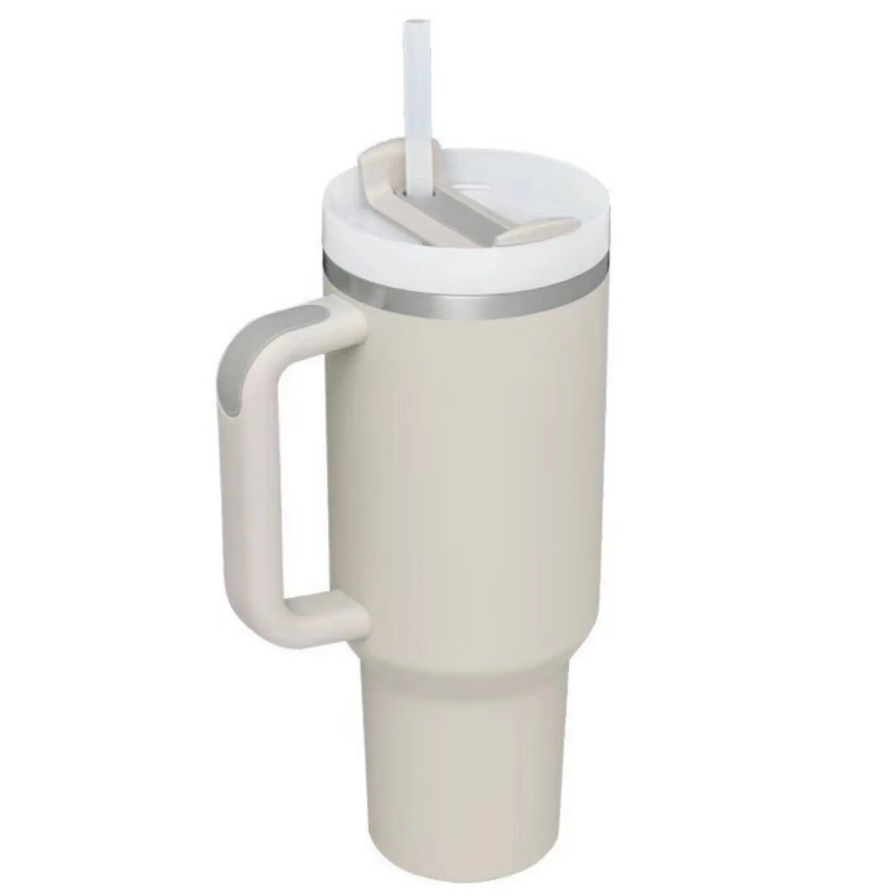 40 Oz Vacuum Tumbler w/ Handle & Straw 17