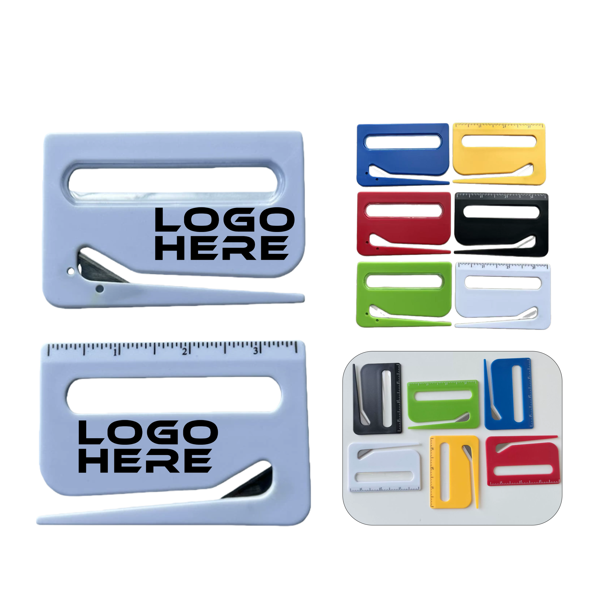 3 in 1 Letter Opener With Magnifier & Ruler 2