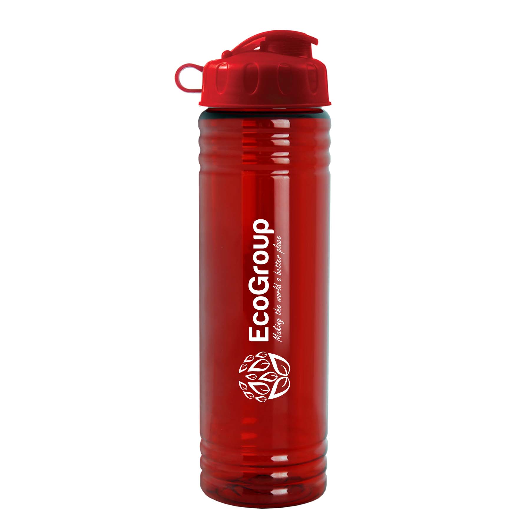 24 oz. Slim Fit UpCycle RPET Bottle with Flip 5