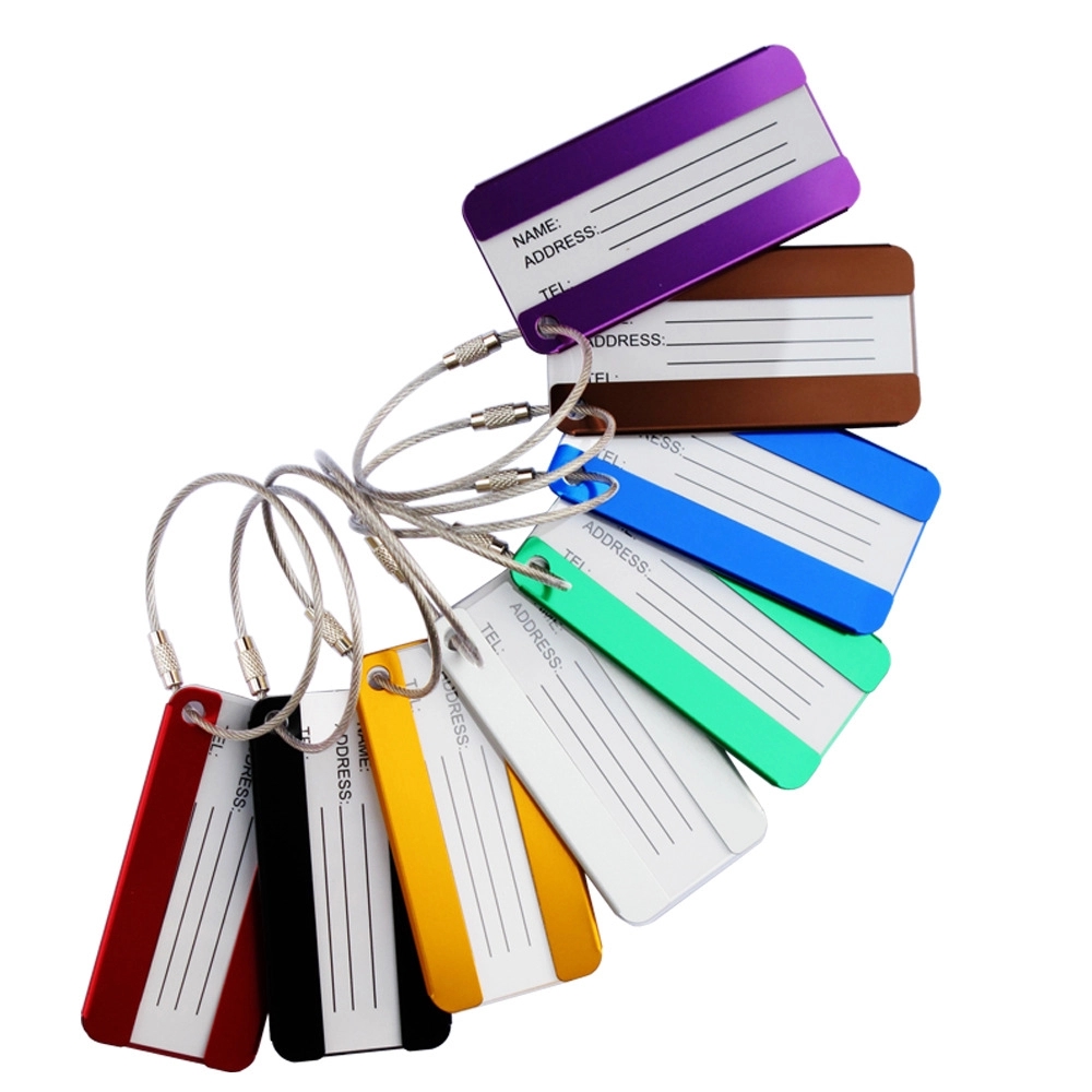Aluminum Alloy Luggage Tag 1