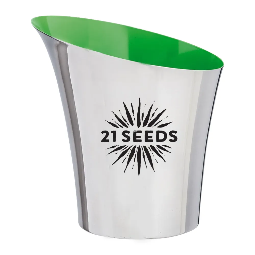 Small Flare Metal Ice Bucket 8