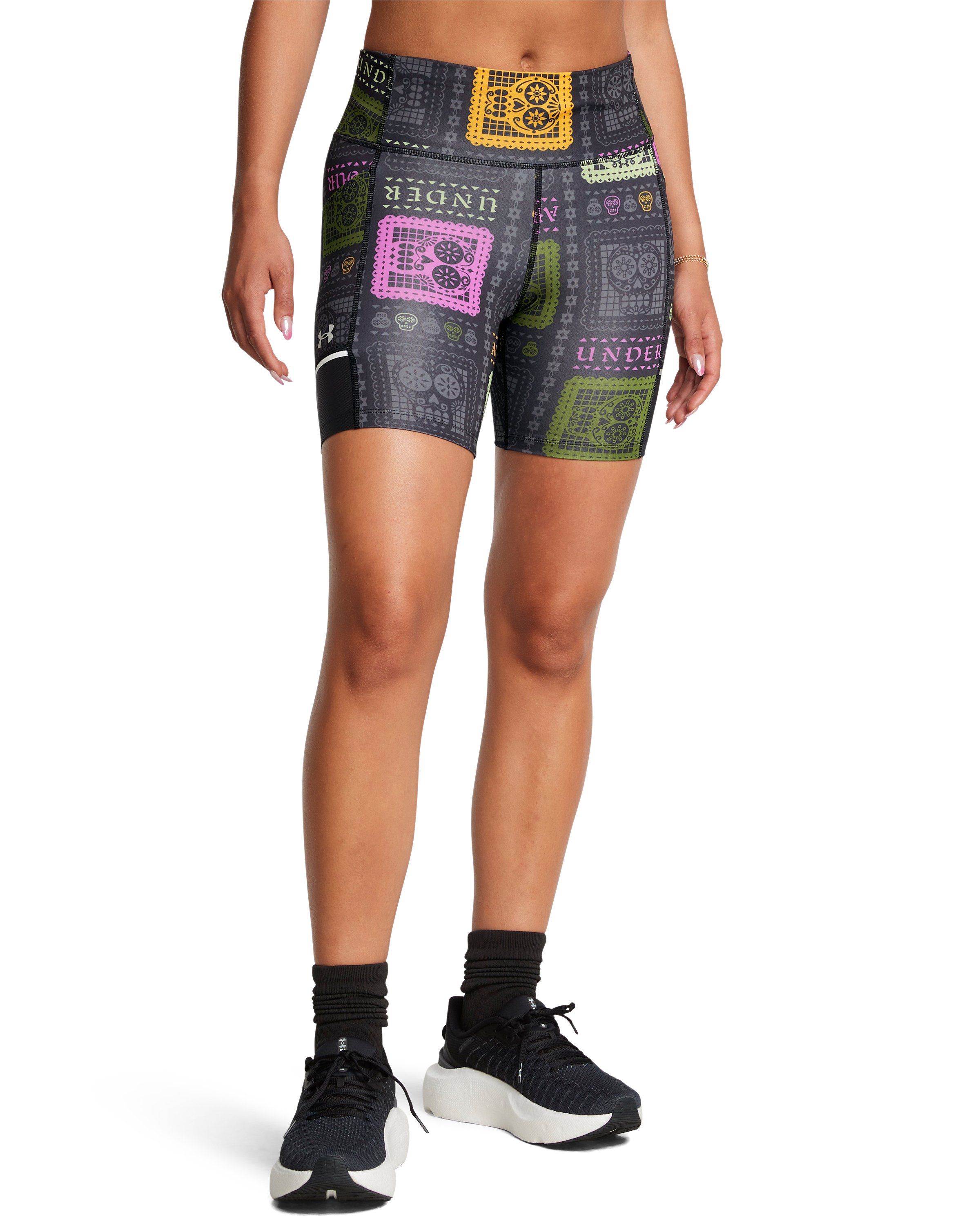 UA Launch Day Of The Dead Women's 6 Shorts 2