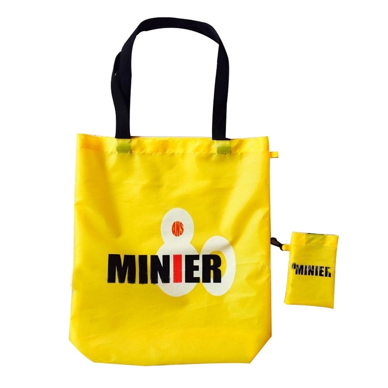 Rpet Polyester Shopping Bag into Pouch 3