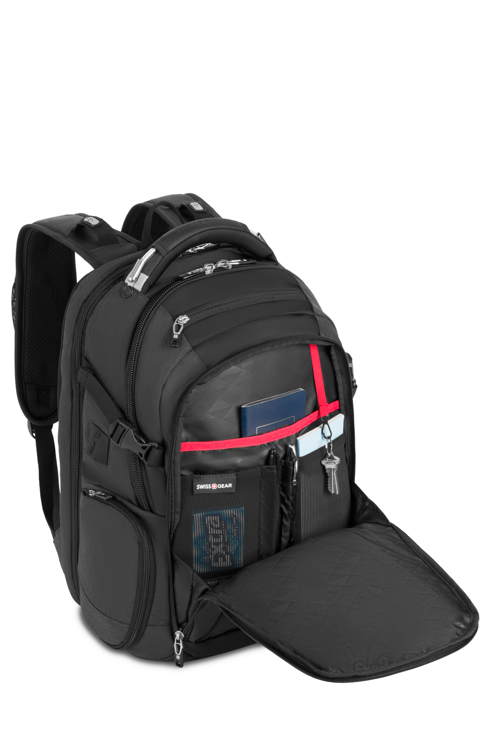 SWISSGEAR 5358 Travel Tech Elite USB ScanSmart Laptop Backpack 20