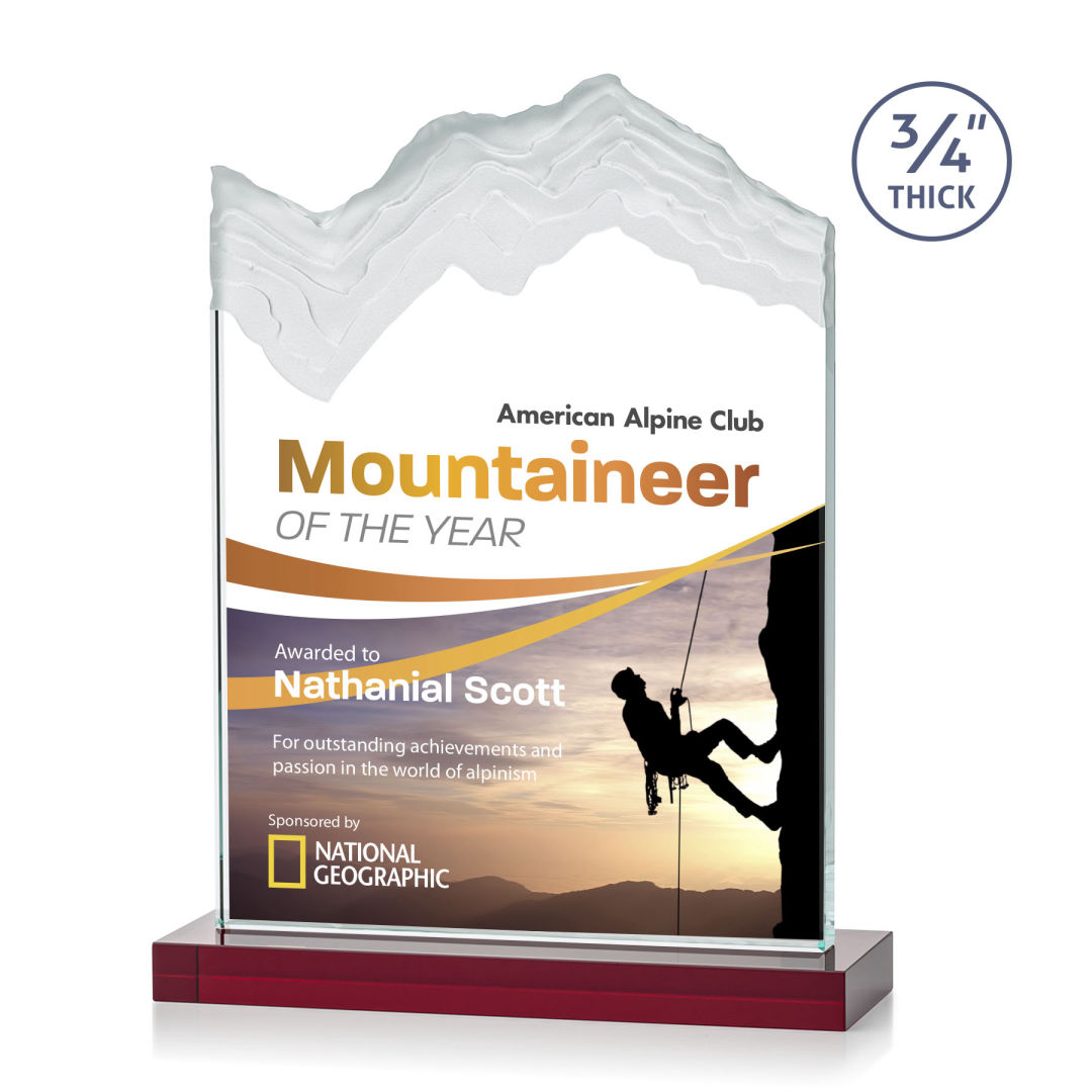 Kilimanjaro VividPrint™ Award - Red 3