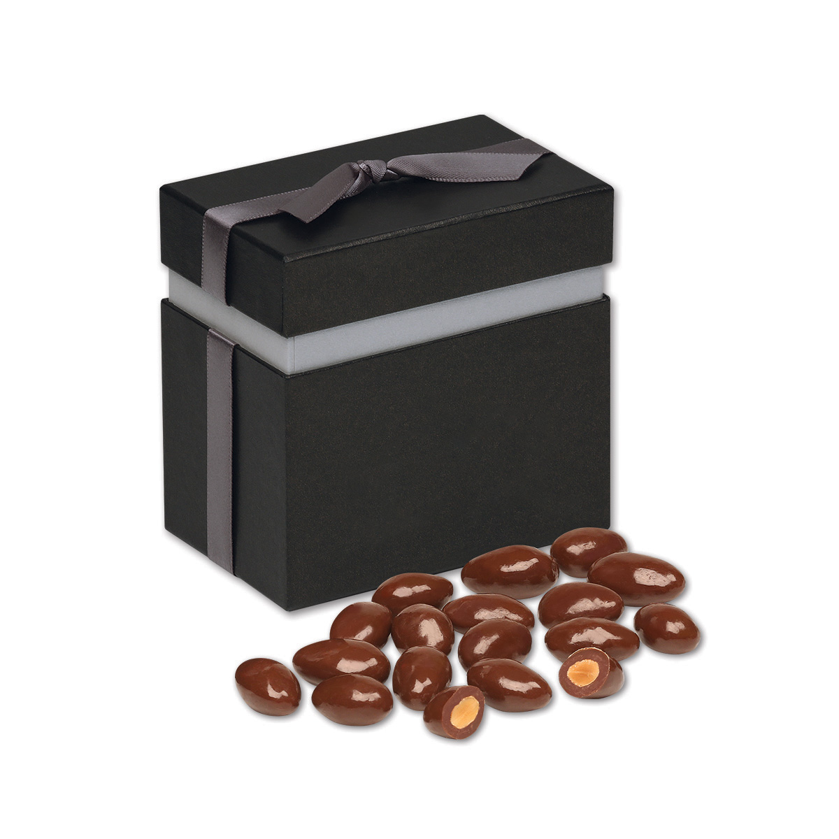 Milk Chocolate Covered Almonds in Elegant Treats Gift Box 1