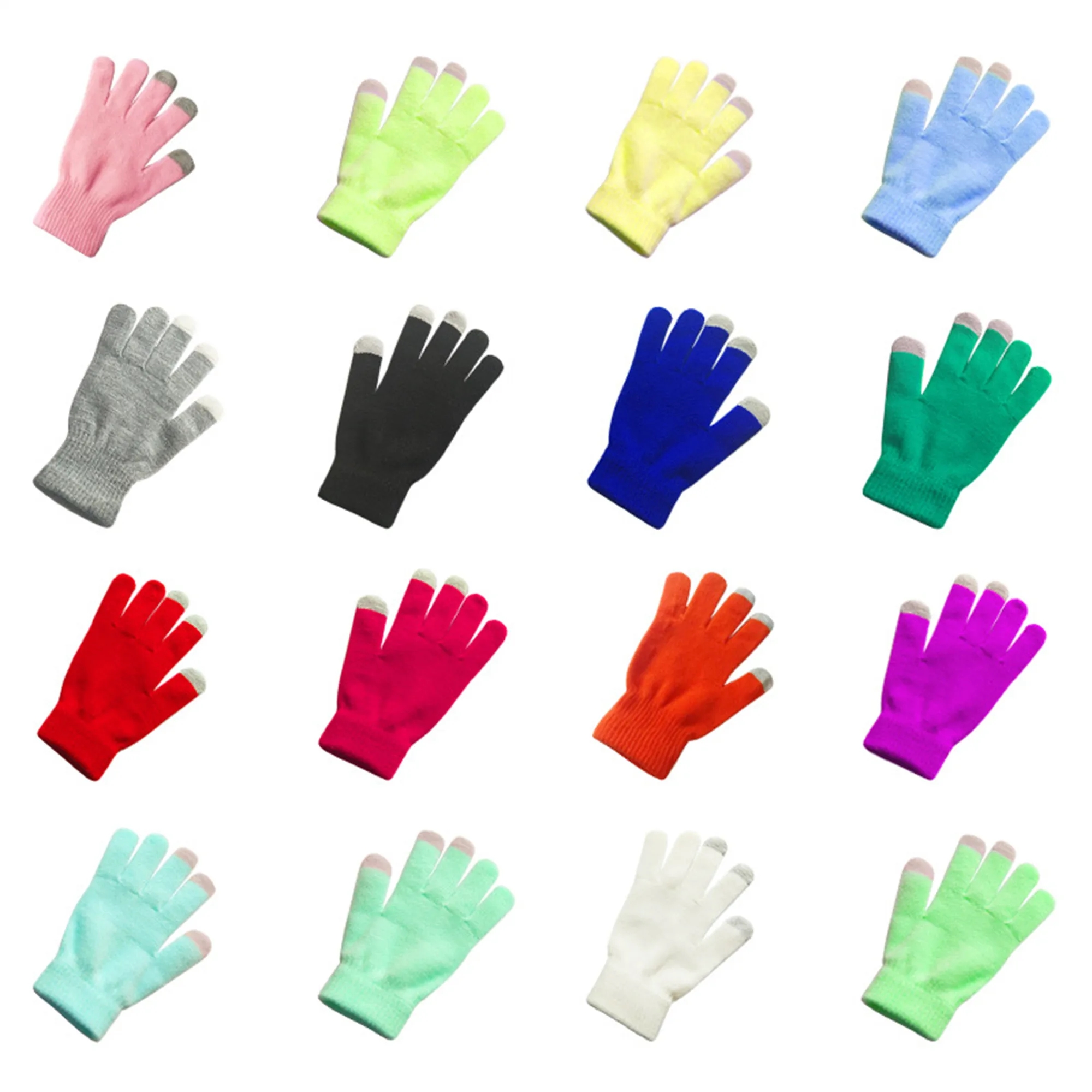 Winter Knitted Touch Screen Gloves 3