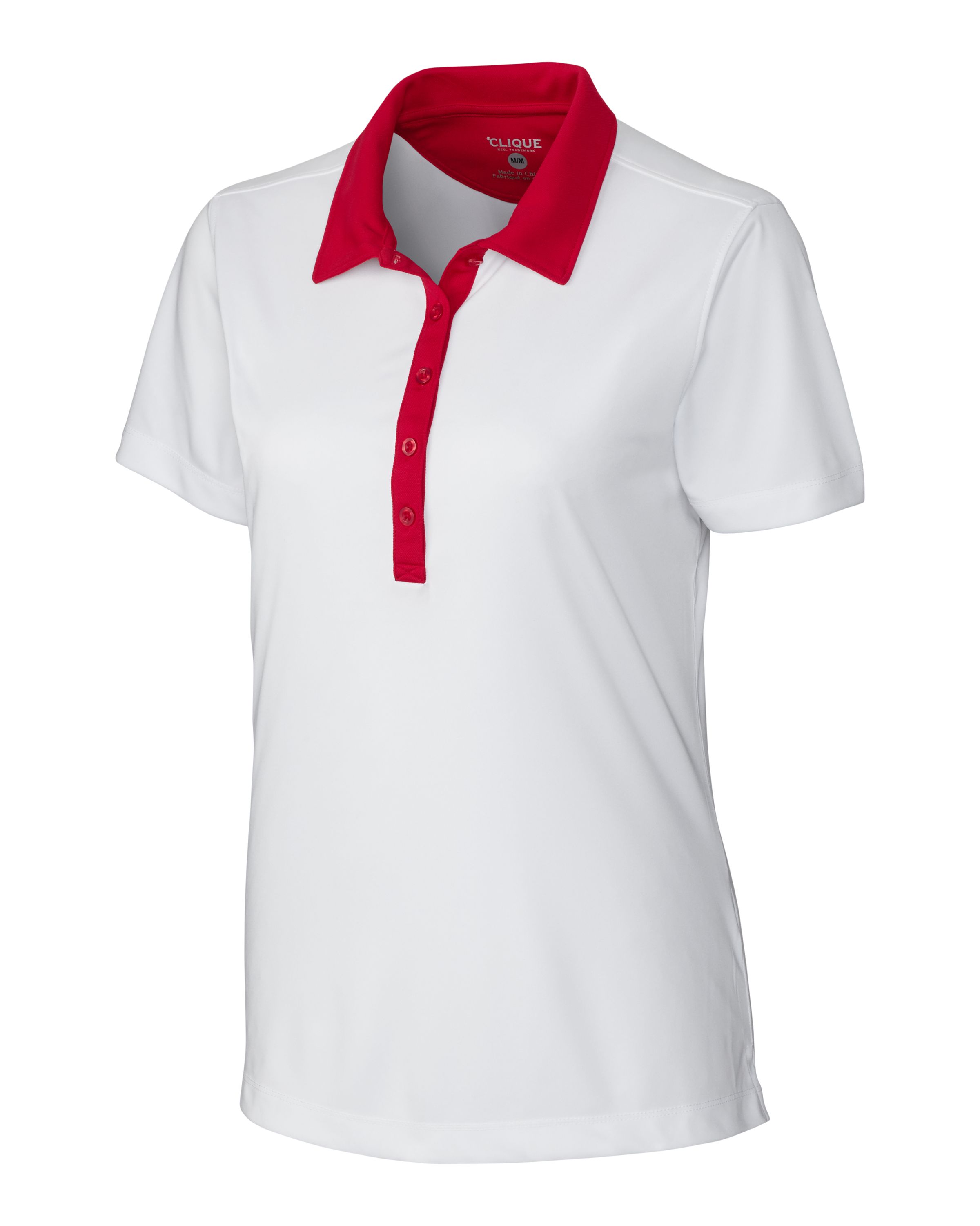 Clique Parma Colorblock Tech Jersey Womens Polo 24