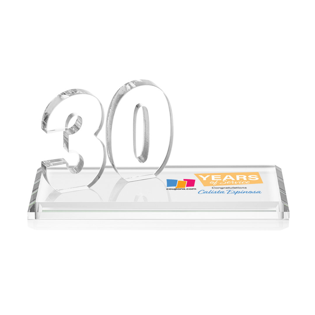 Northam Anniversary VividPrint™ Award - Clear 19