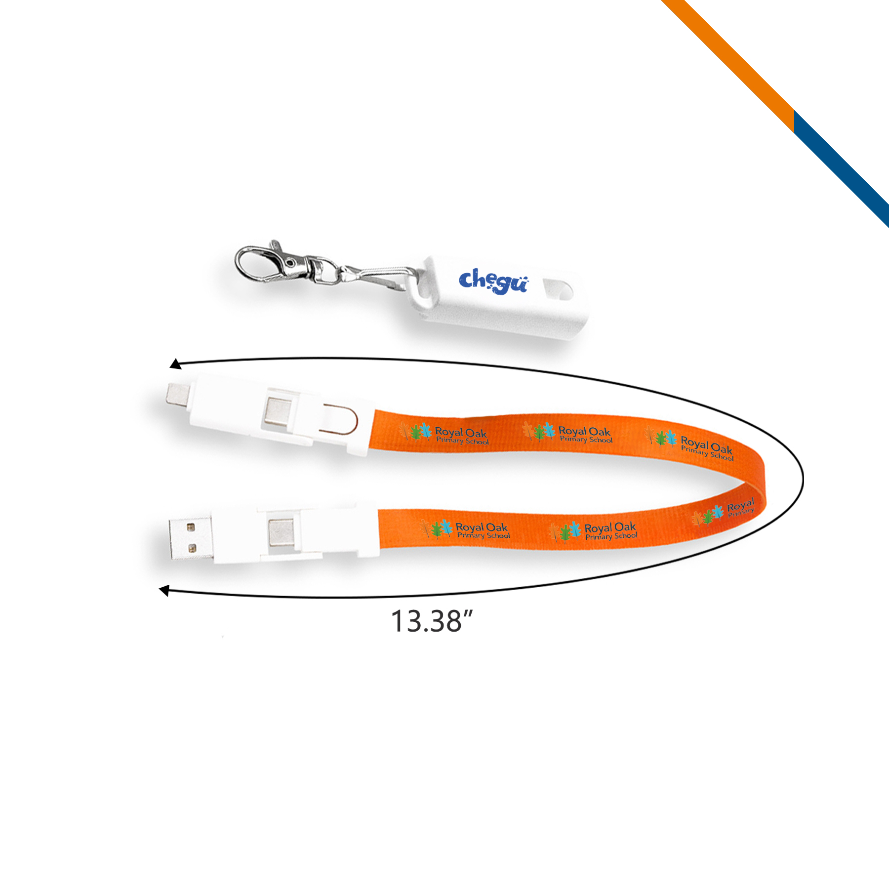 Sprinter 4in1 Fast-Charging Lanyard Cable 1