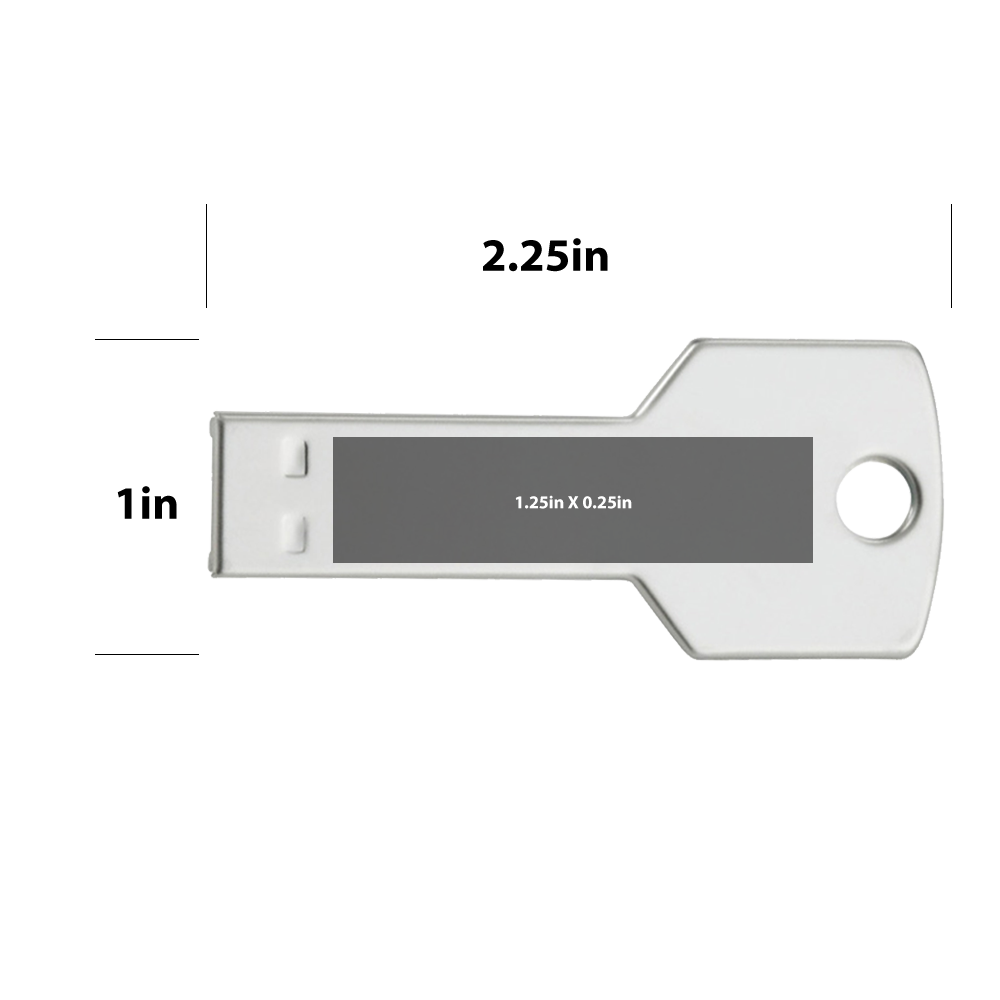 Berwyn Key Shape USB Flash Drive