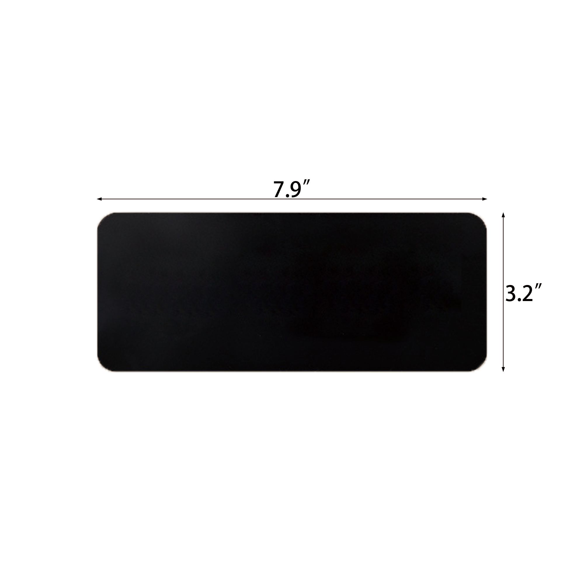 Custom Acrylic Sign with Adhesive Backing 1