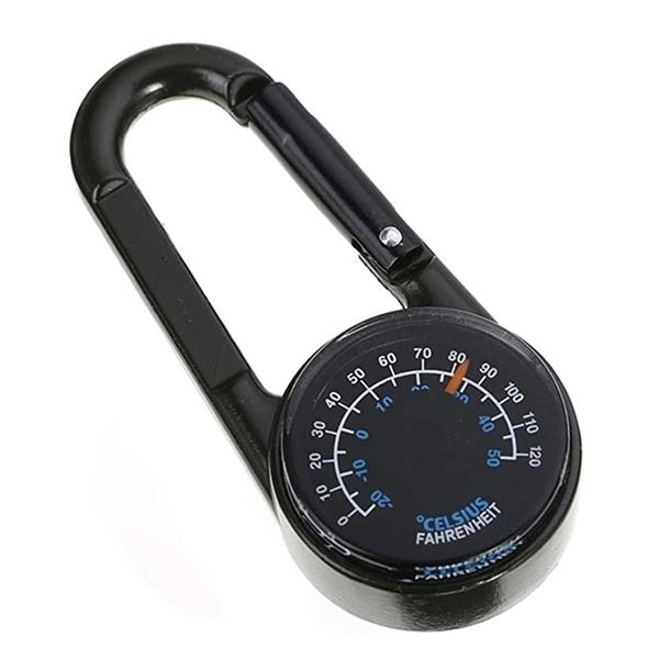 3 in 1 Multifunctional Carabiner Compass Thermometer 3