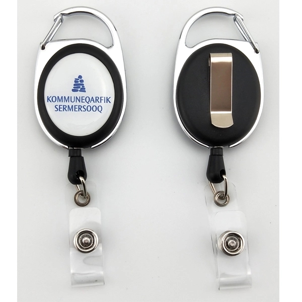 Carabiner Clip Retractable Badge Holder 5