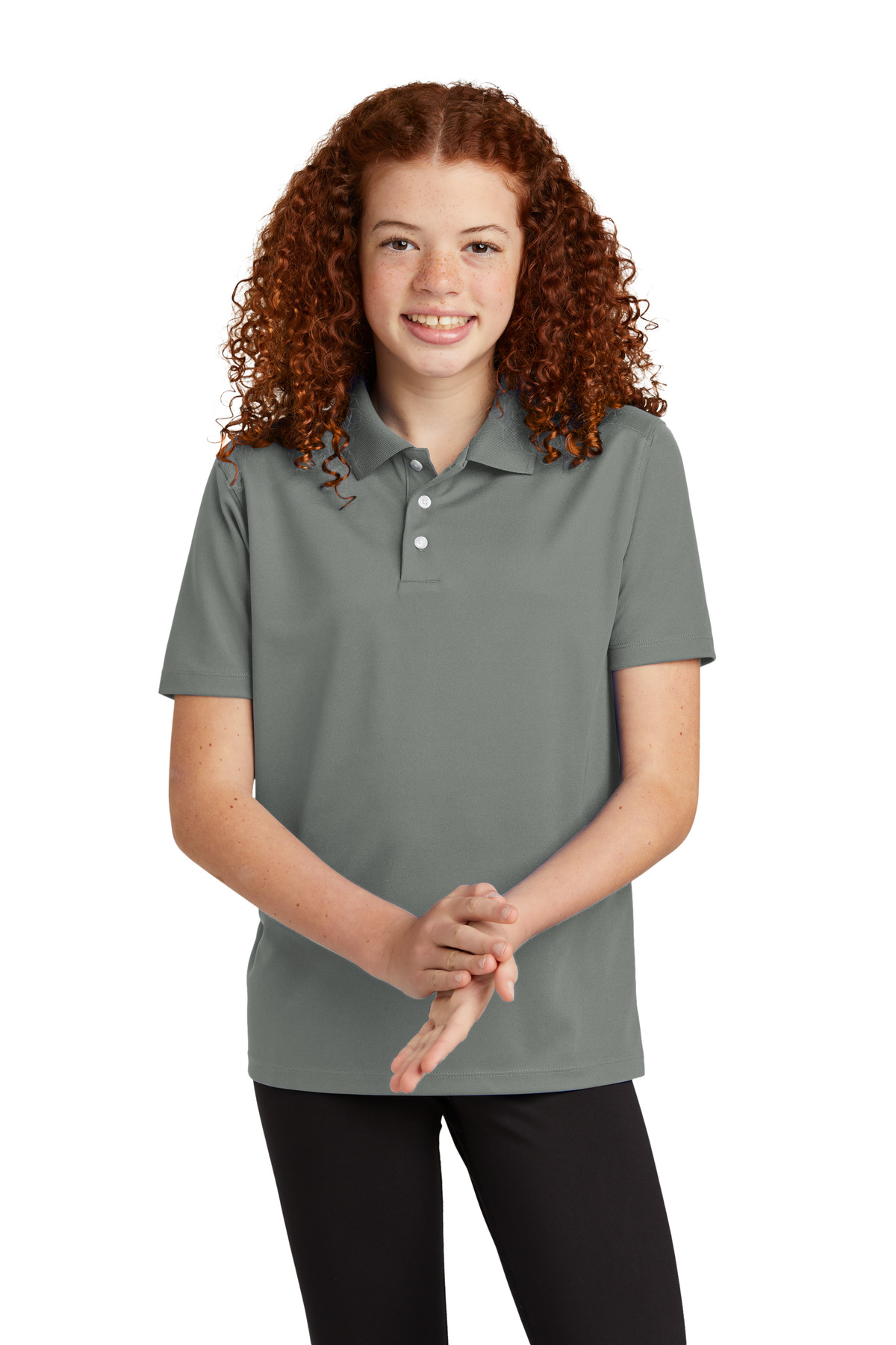 Sport-Tek® Youth UV Micropique Polo 35