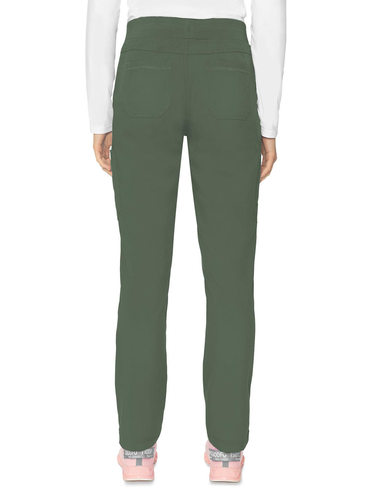 Med Couture - MC Touch - Women's 6-Pocket Jersey-Knit Waistband Pant 13