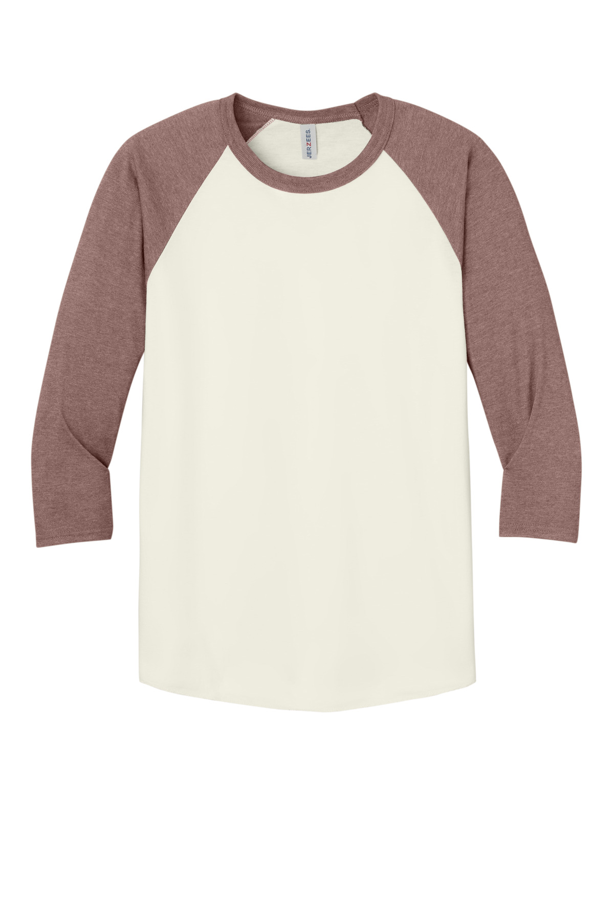 Jerzees Unisex Premium Blend Combed Ring Spun 3/4-Sleeve Raglan 560R 10