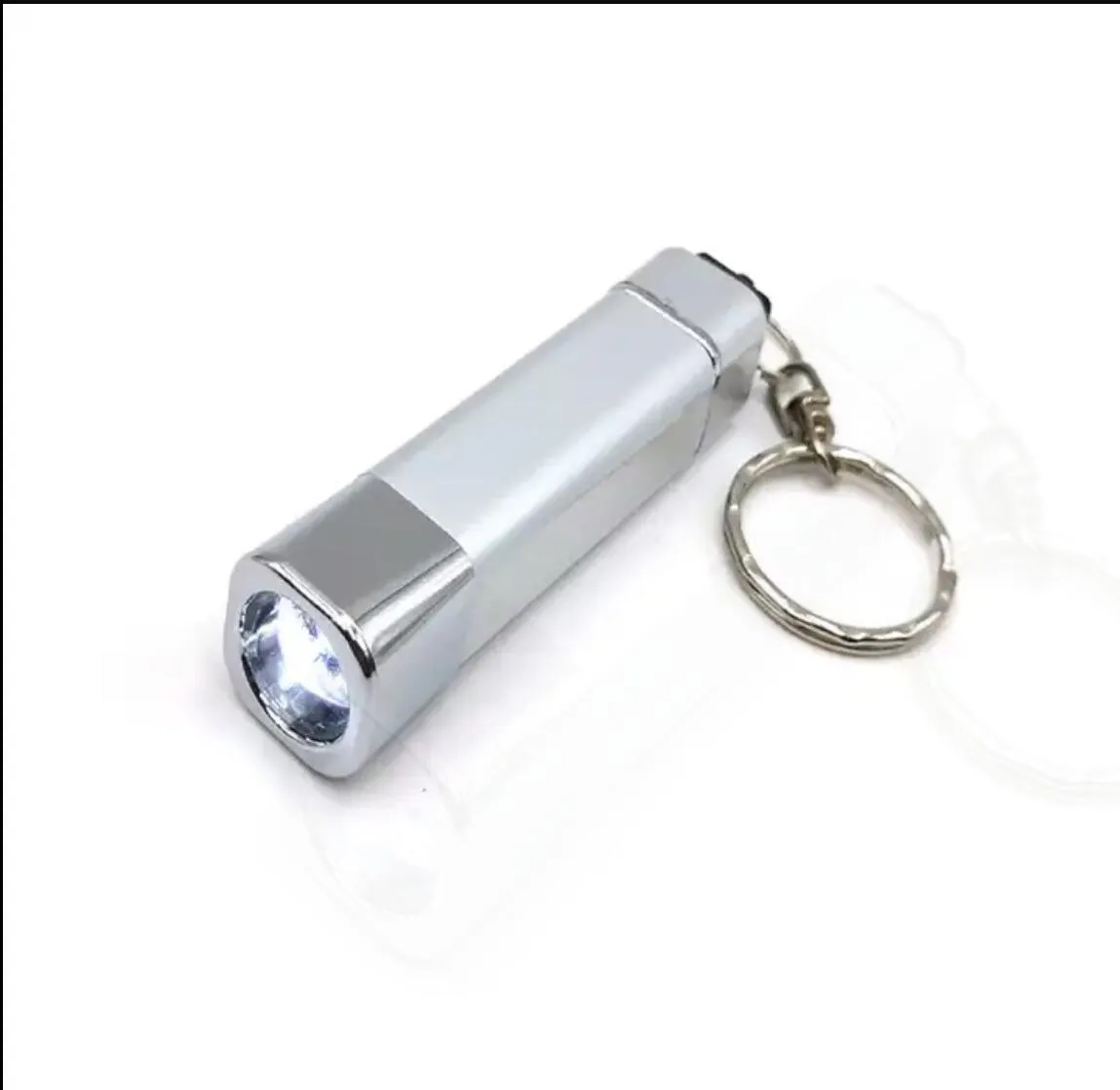 Mini square tiny keychain torch light 3