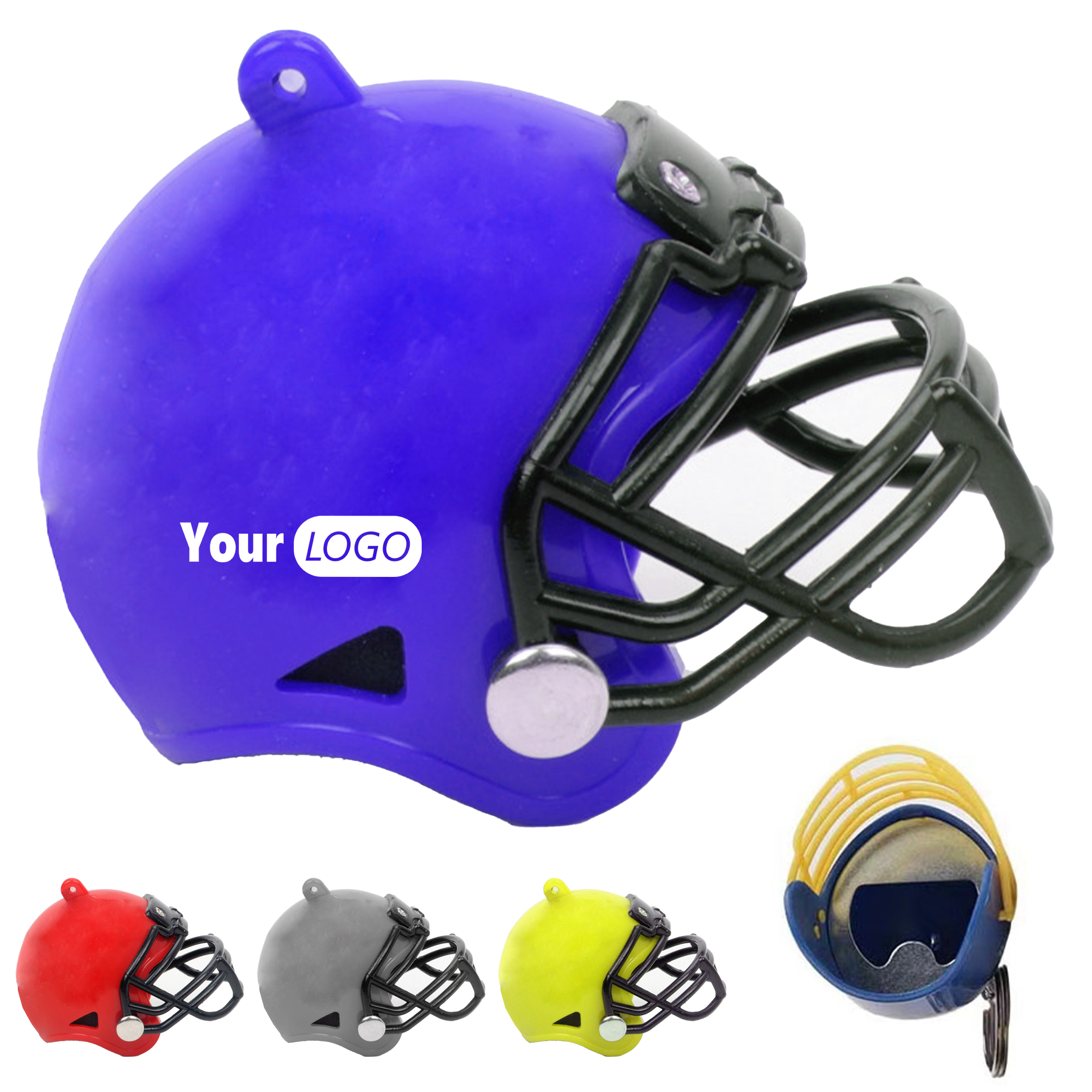 Abs Football Helmet Keychain With Bottle Opener For Sports Fans 1