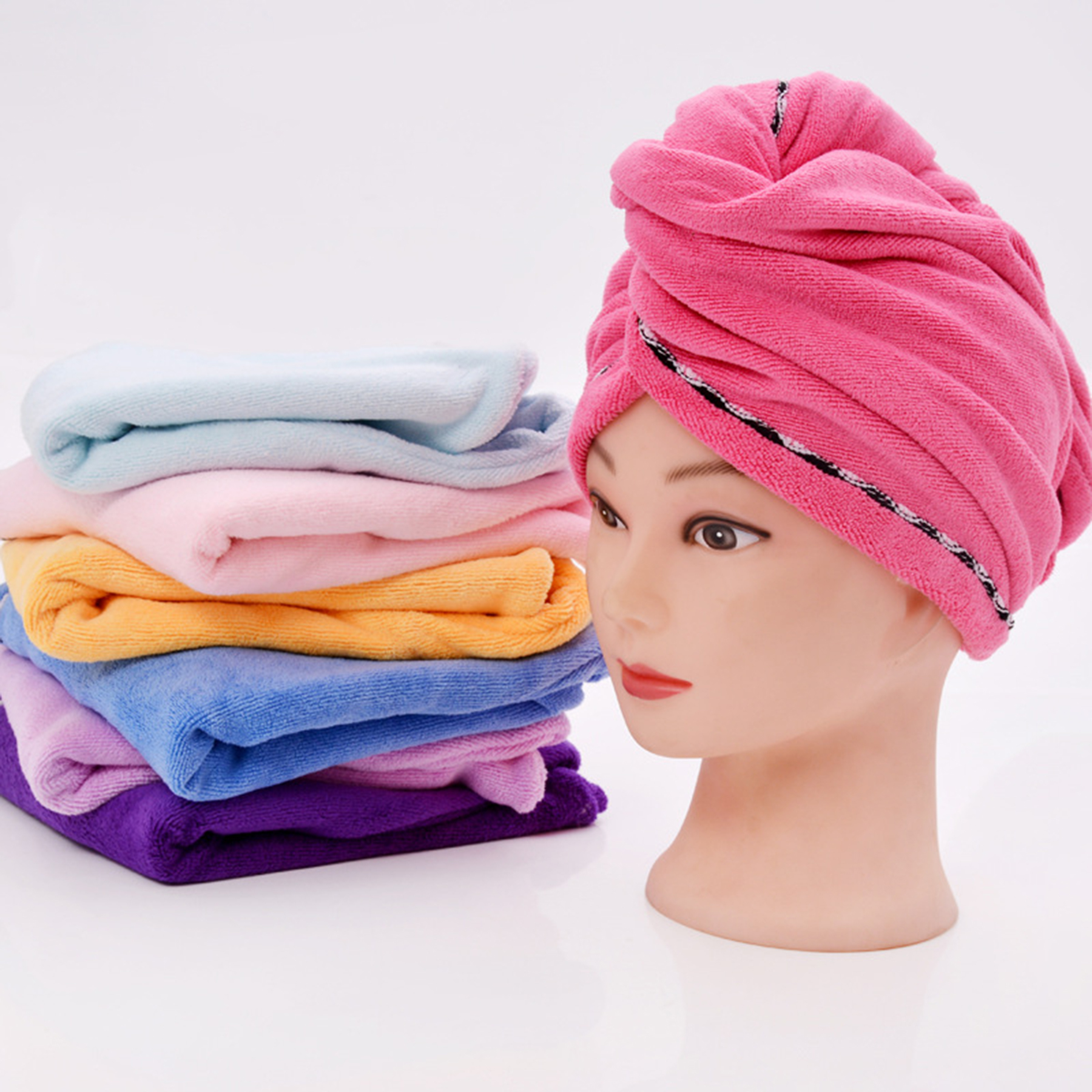 Quick Dry Hair Hat 2