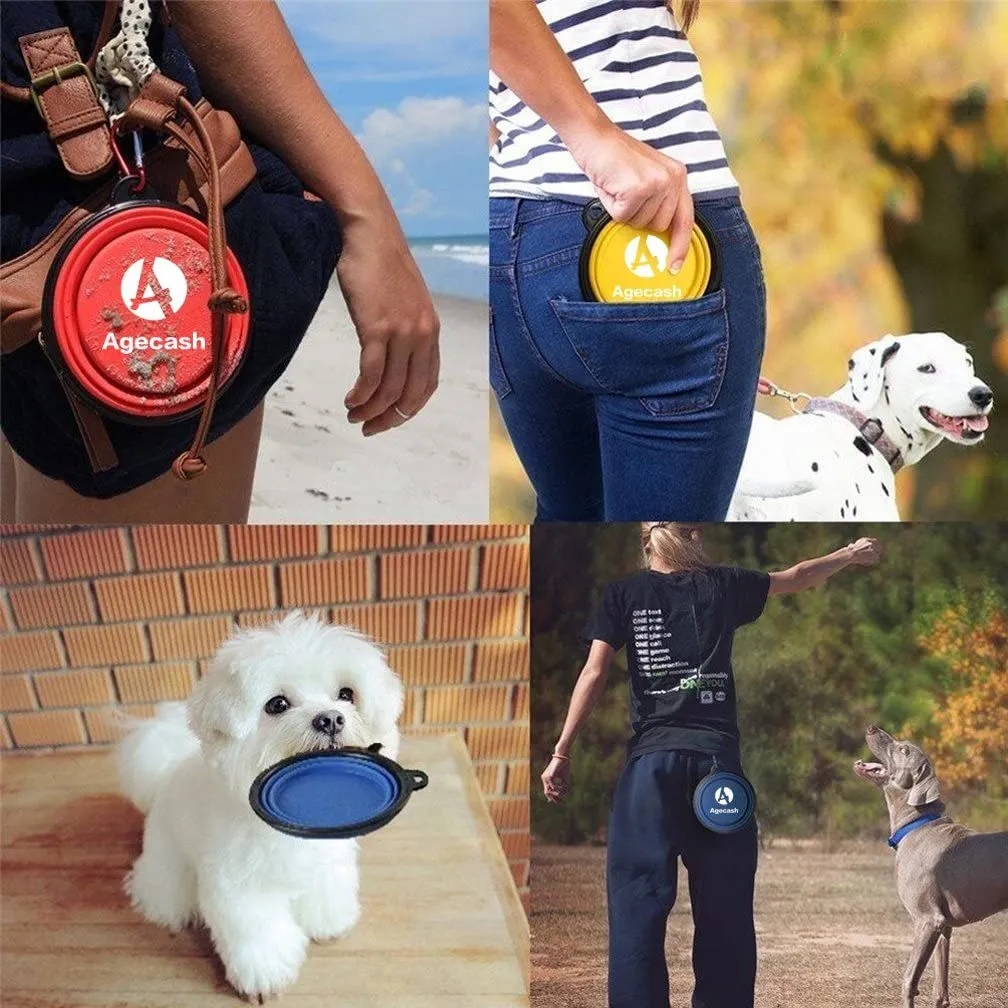 Collapsible Pet Dog Bowl 1