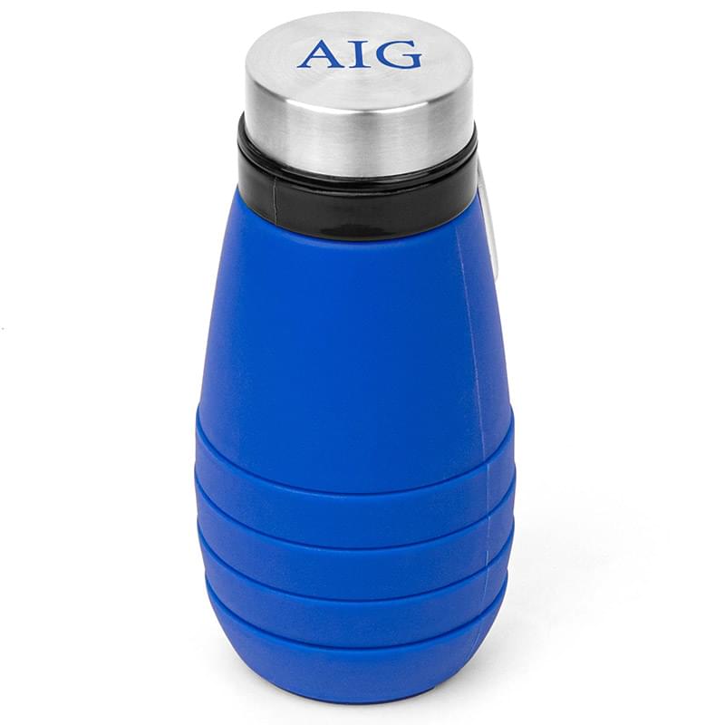 The Whirlwind 20 oz. Collapsible Silicone Water Bottle 6