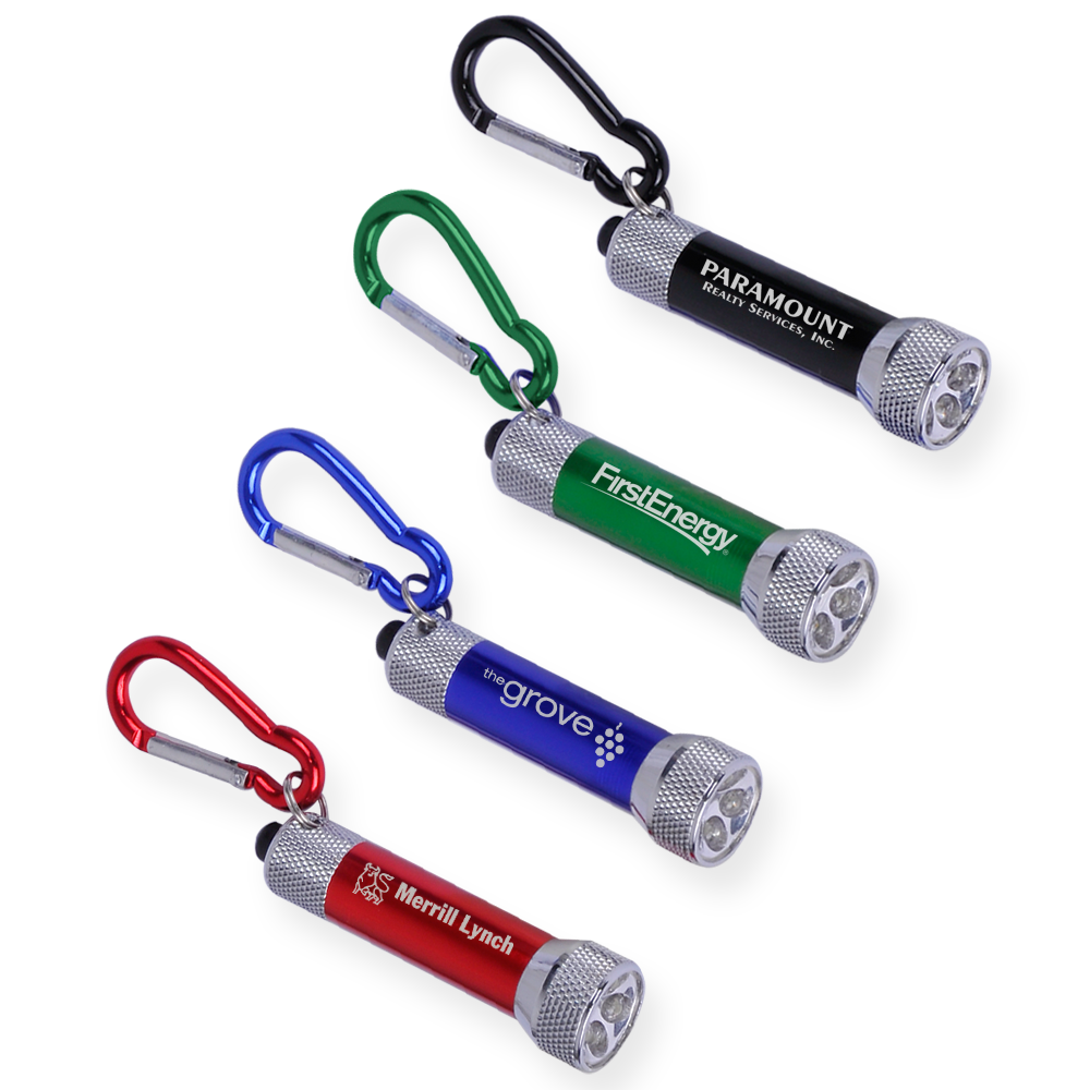 Ultra 5 LED Aluminum Carabiner Flashlight 2