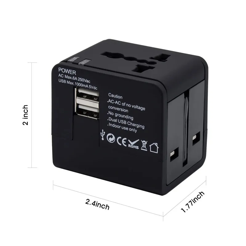 Universal Travel Charger Adapter 9