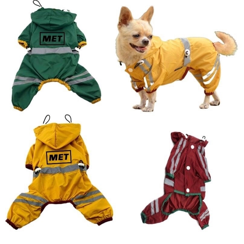 Pet Rain Jacket Poncho 2