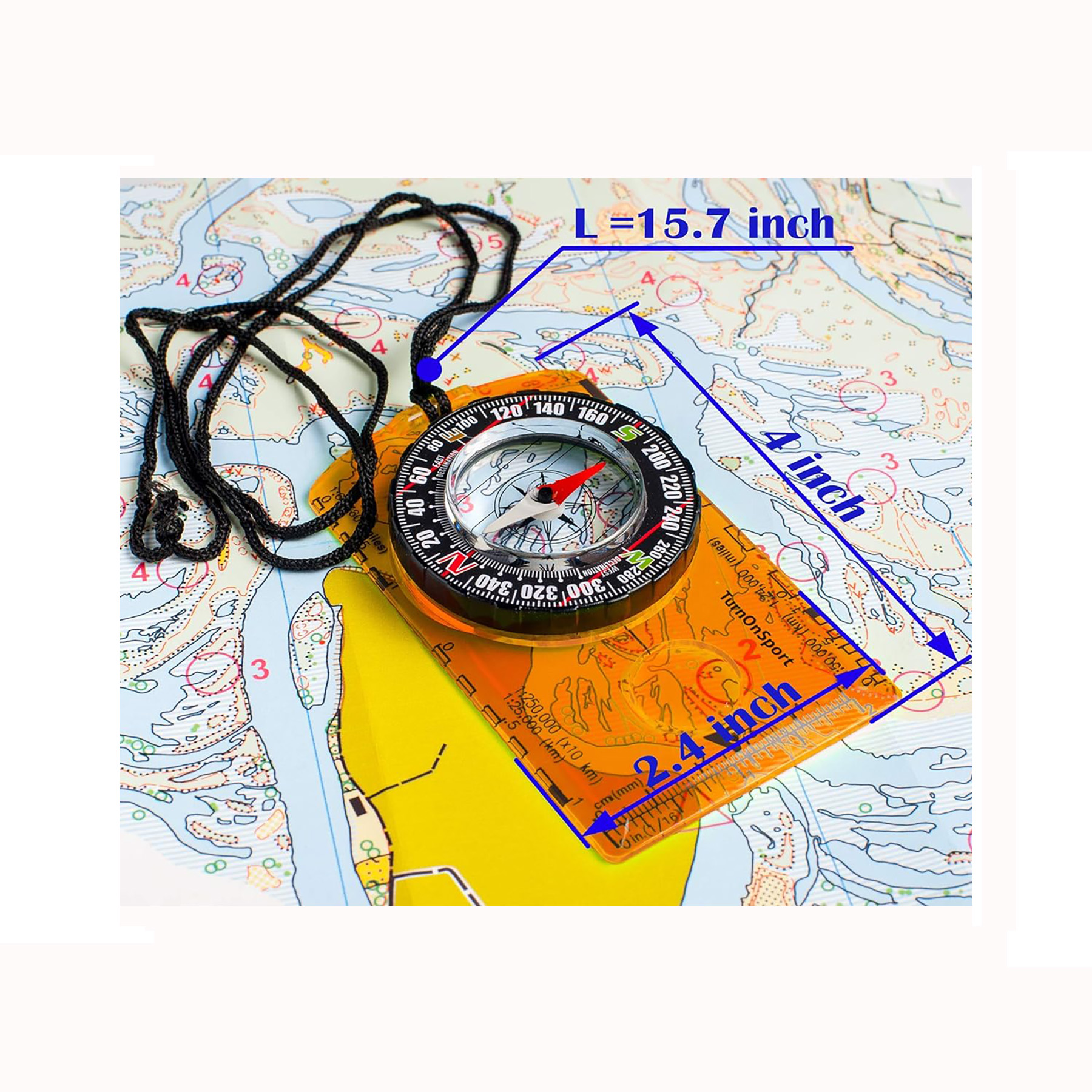 Hiking Backpacking Compass 6