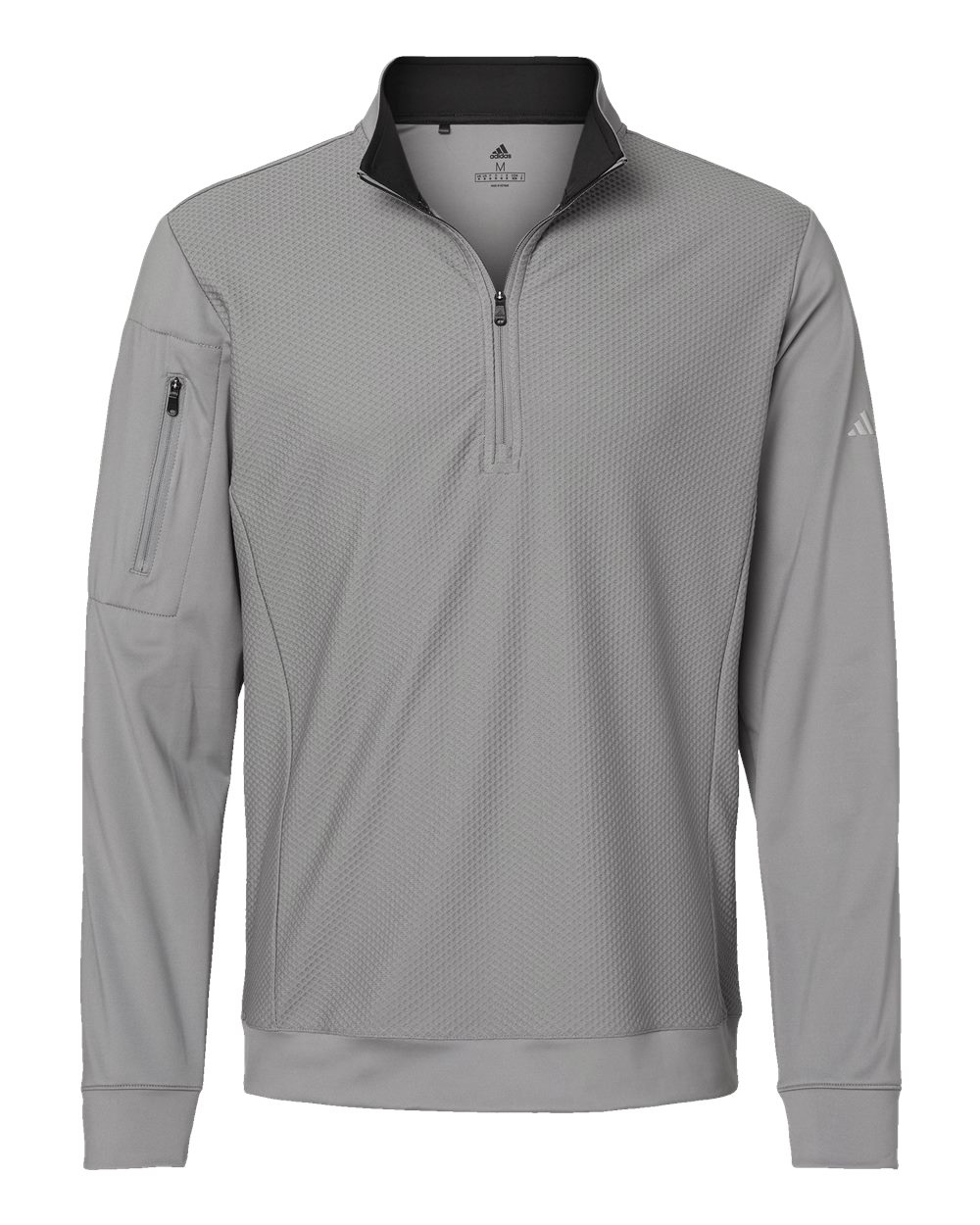 Men's Textured Quarter-Zip Pullover - A295 6