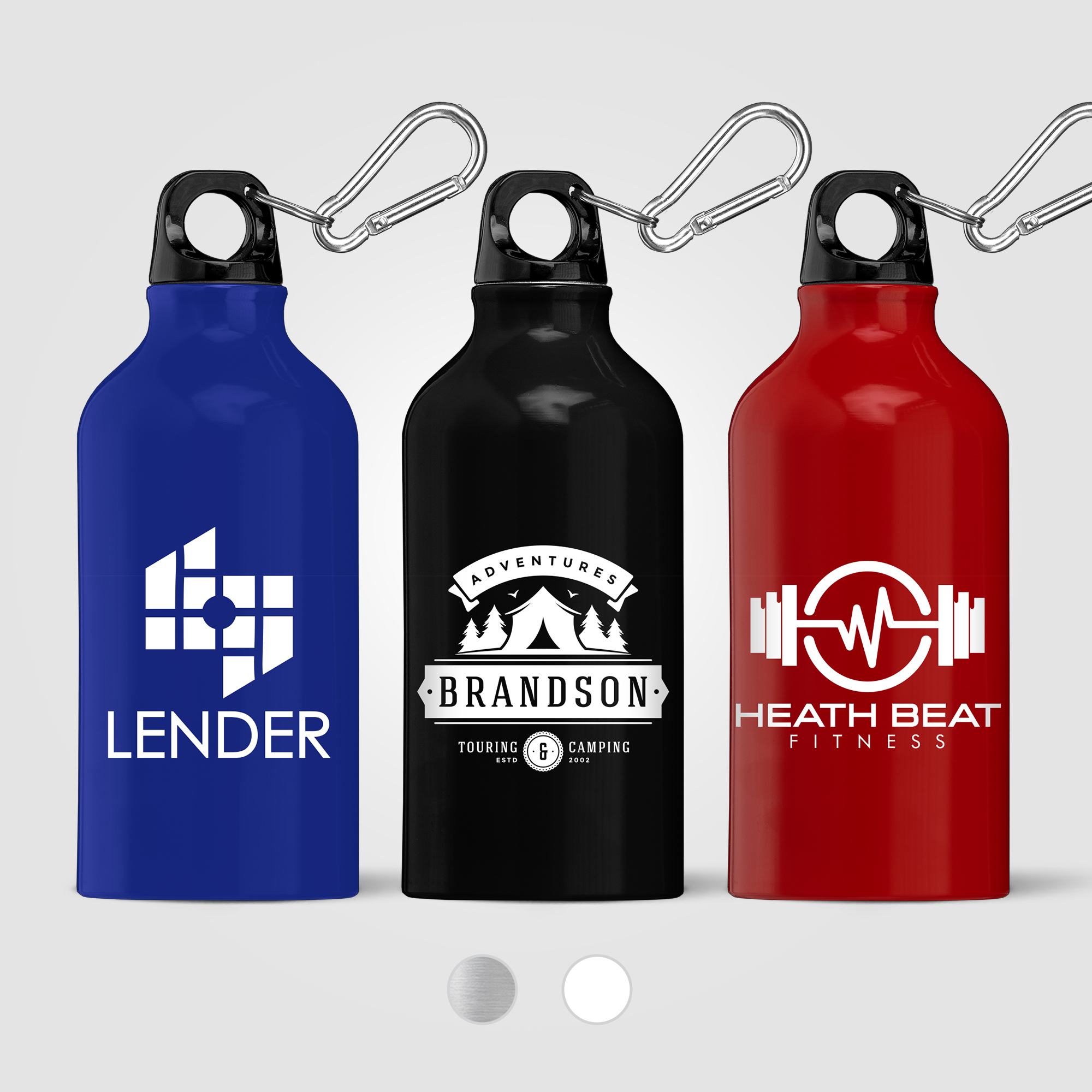 Portland - 19 oz. Aluminum Water Bottle, custom water bottle with logo imprint 22
