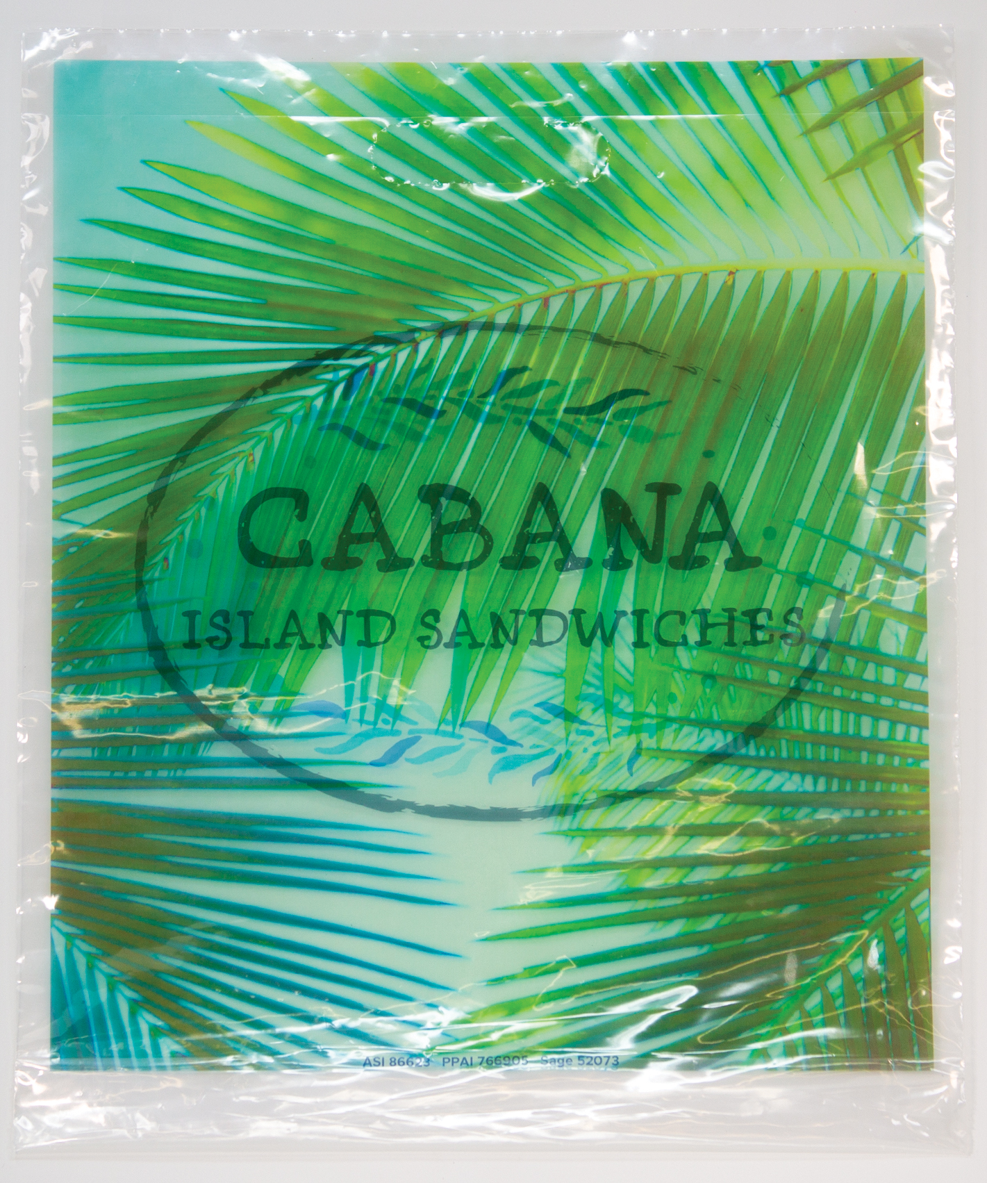 Digital Full Color 2-Sided Clear Plastic Bags with Gusset (12" x 13.5" x 3")