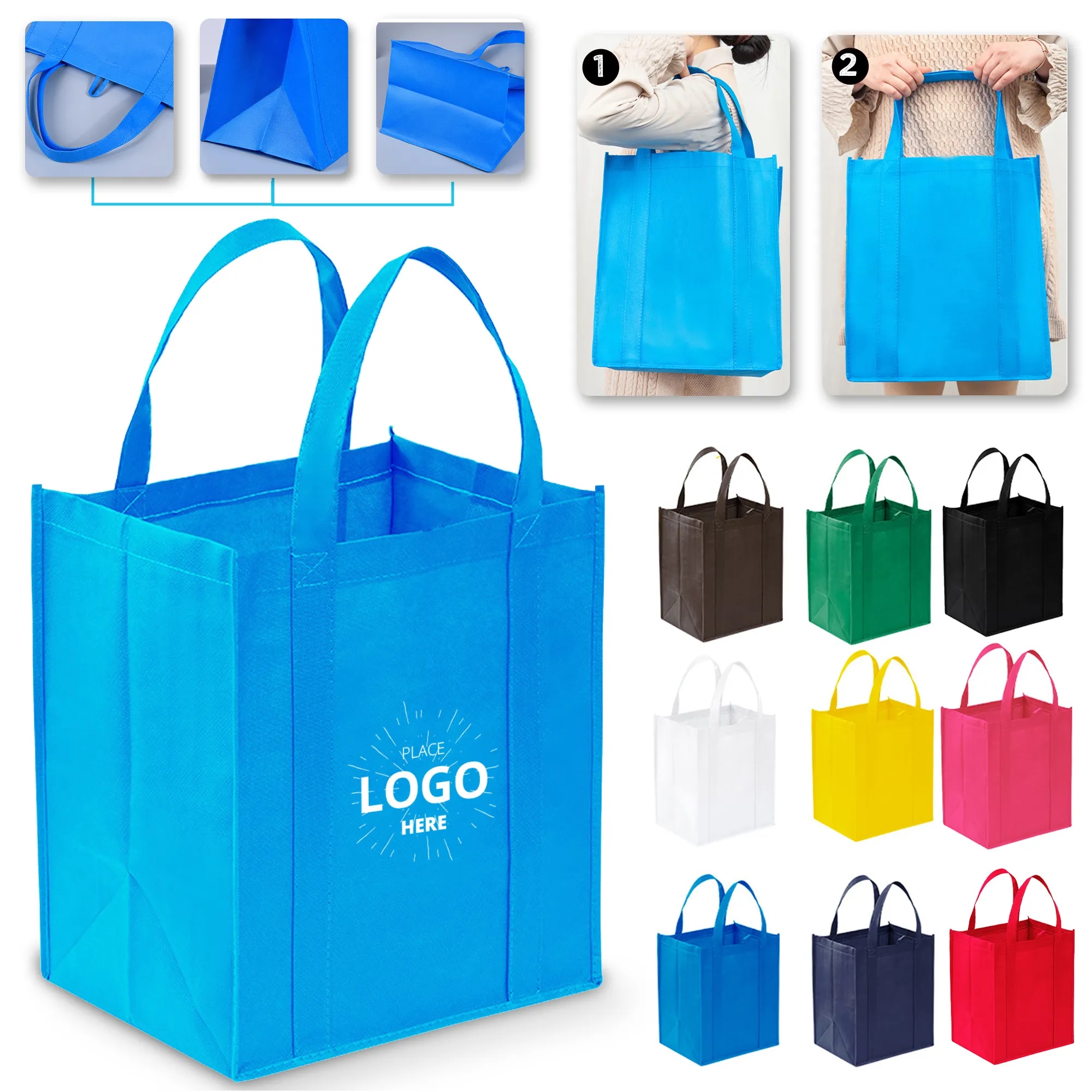 Reusable Non Wovens Grocery Bags