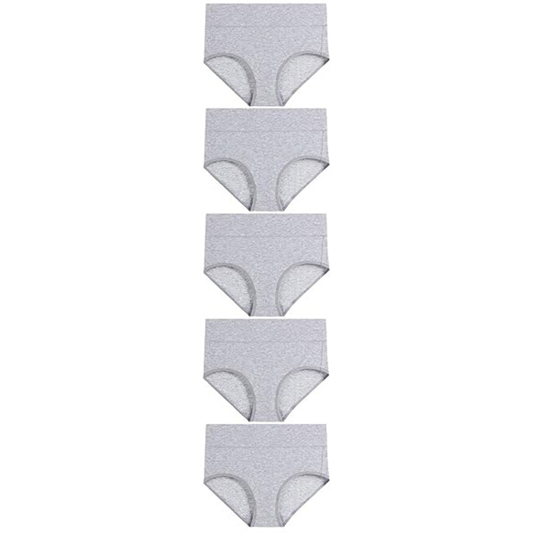 High Waisted Full Coverage Cotton Panties 6