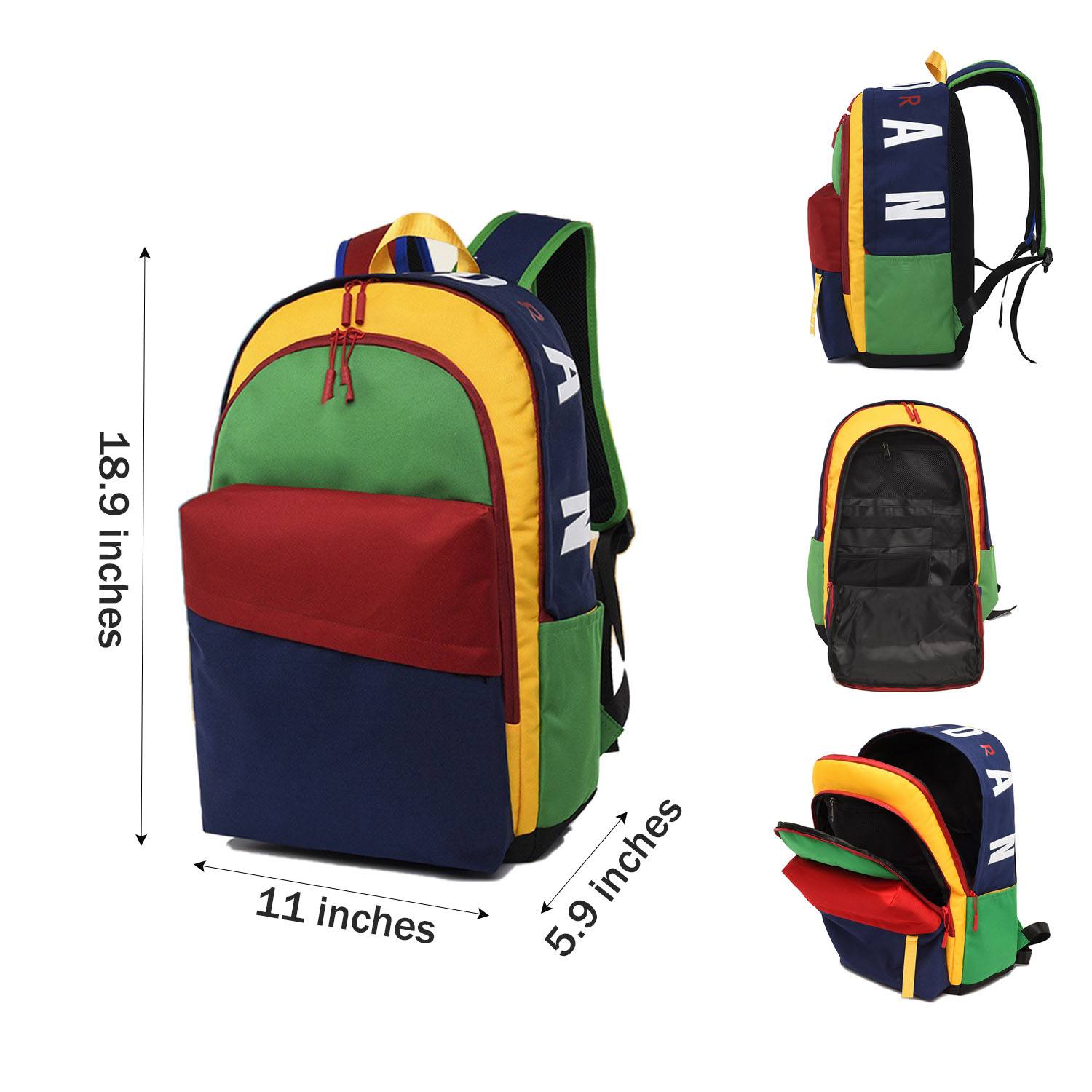 Fashion Splicing Backpack 2