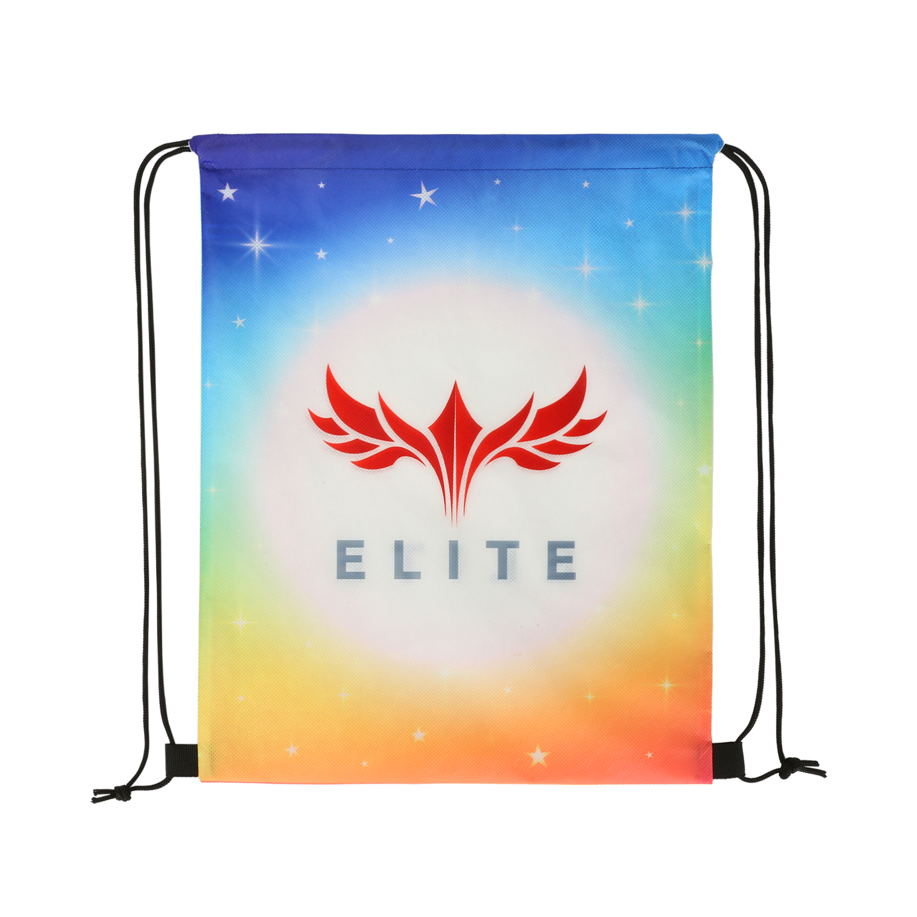 Sublimated RPET Non-Woven Drawstring Backpack 5