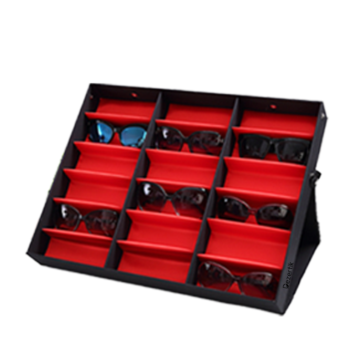 Inner Fleece Sunglasses Storage and Display Box 4