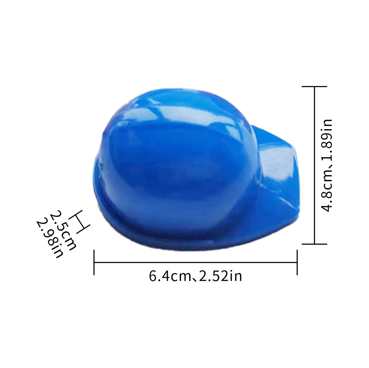 Promotional Construction Hard Hat Bottle Opener W/ Keychain 4